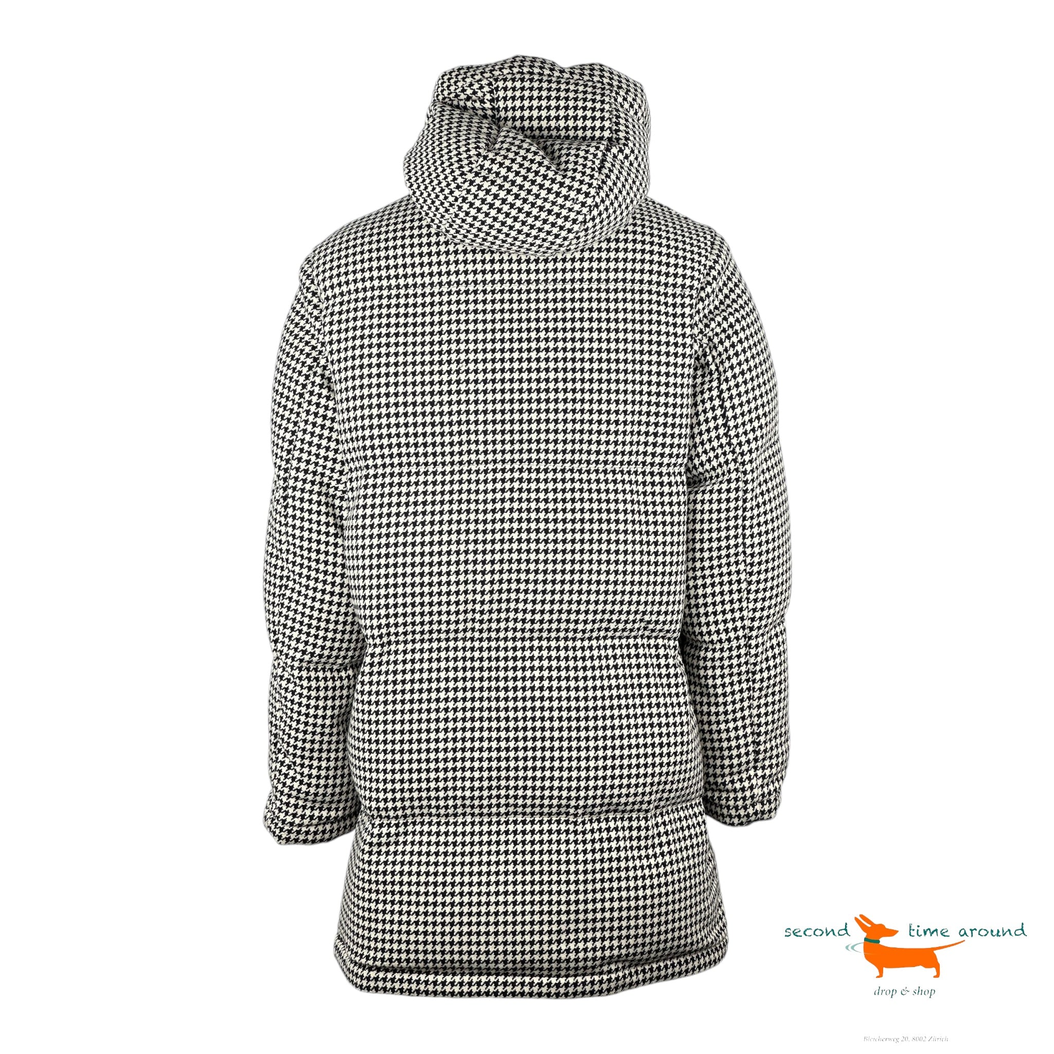 AMI Alexandre Mattiussi Black Polyester Down Jacket