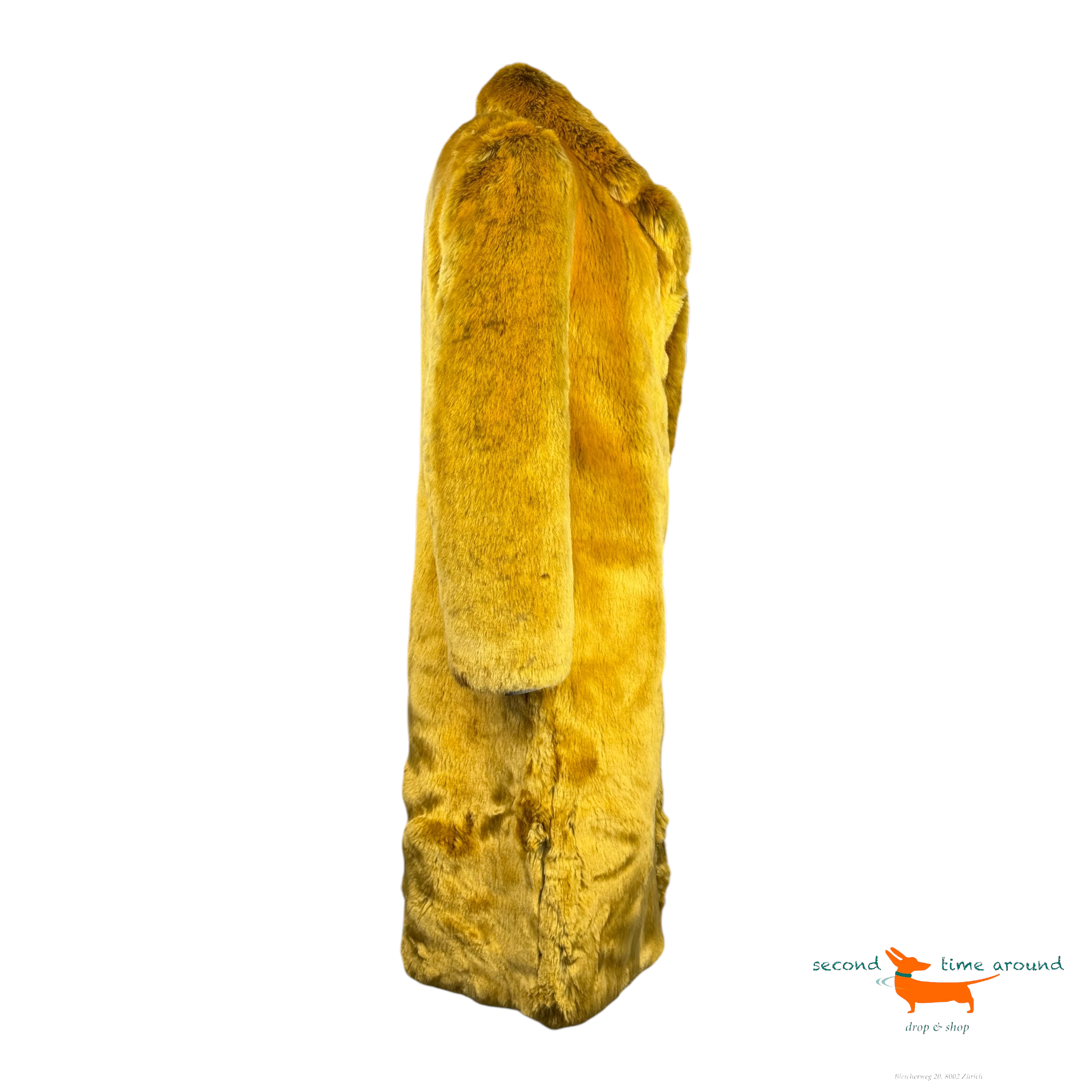 Calvin Klein Faux Fur Coat