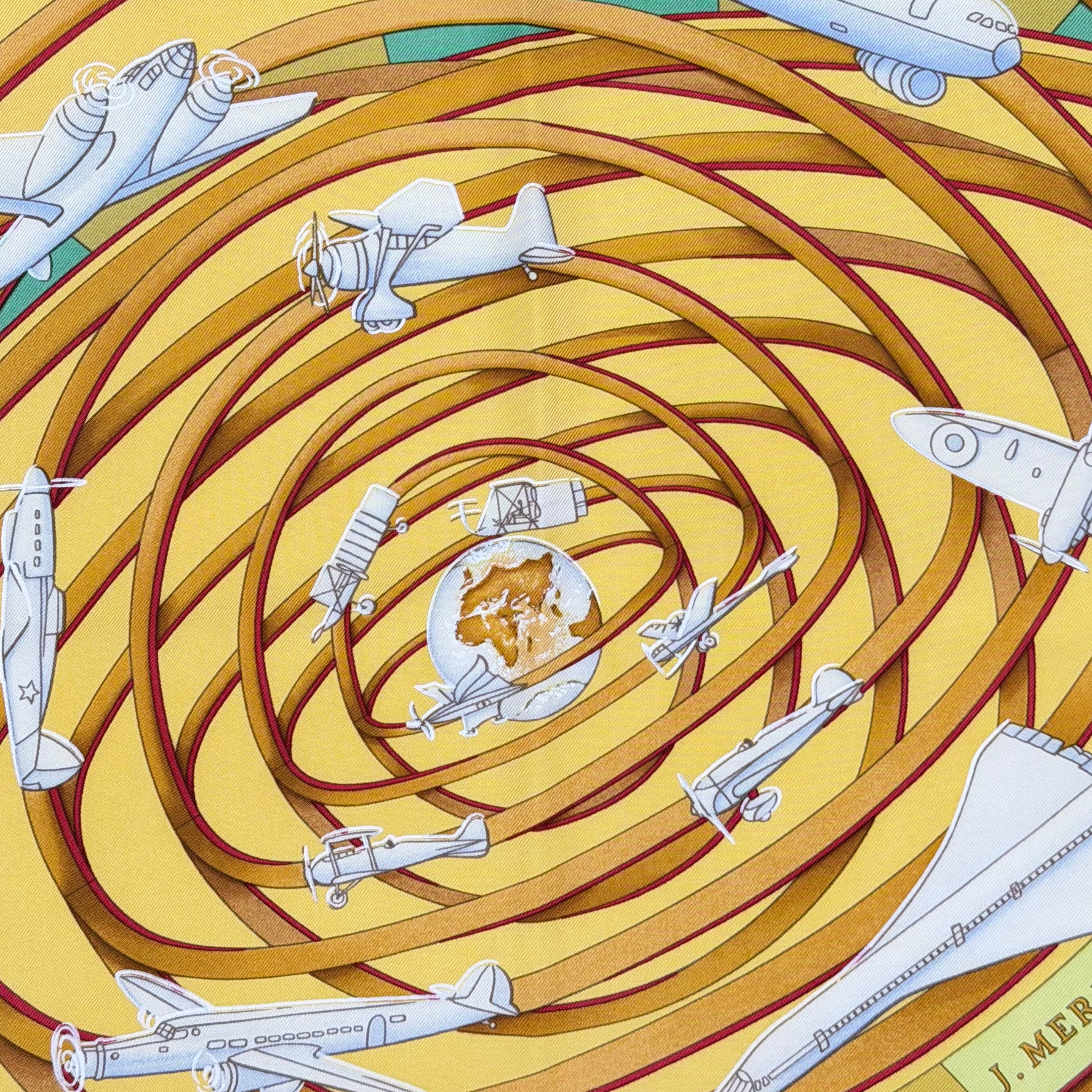 Hermes Scarf Rêves D'Espace