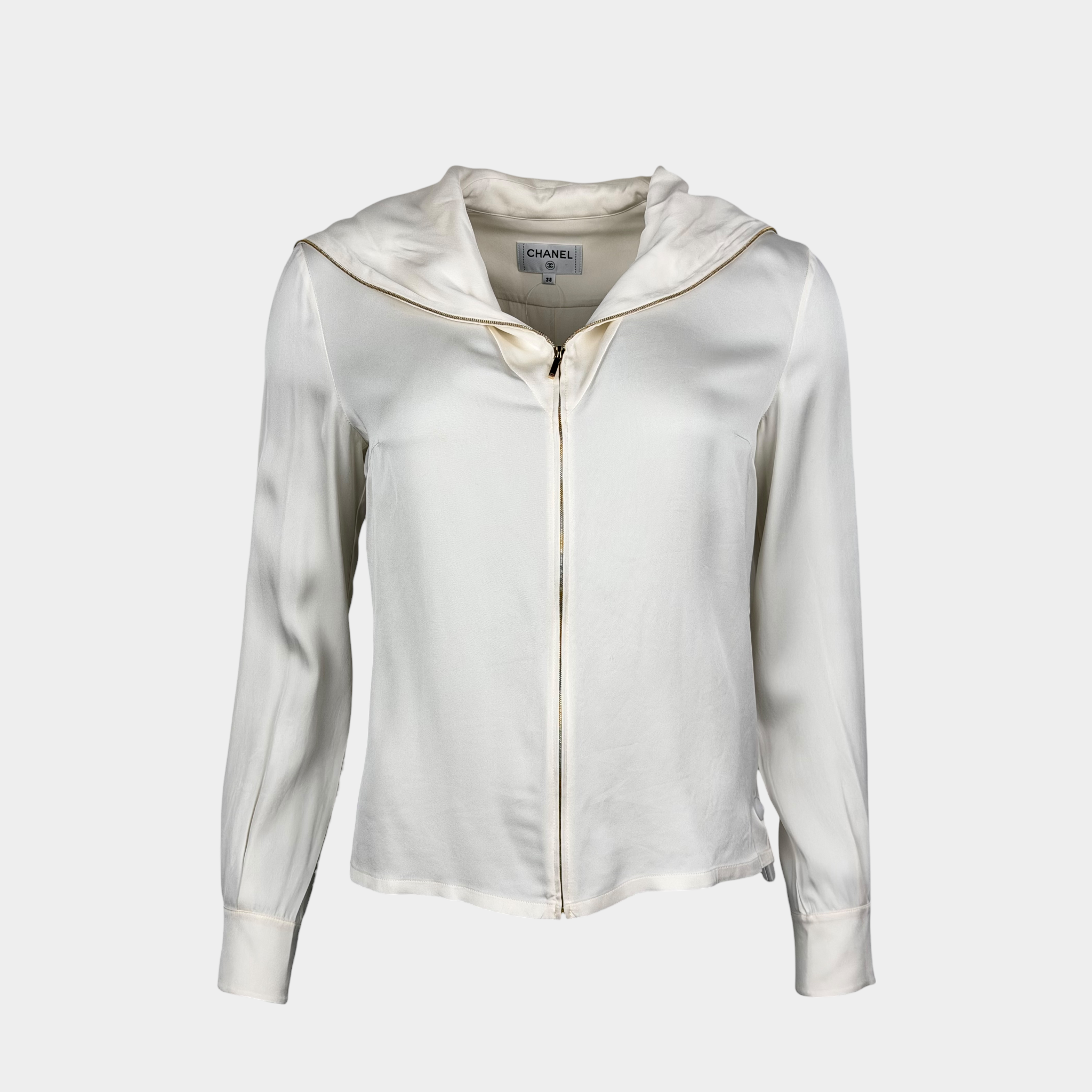 Chanel Zip Blouse