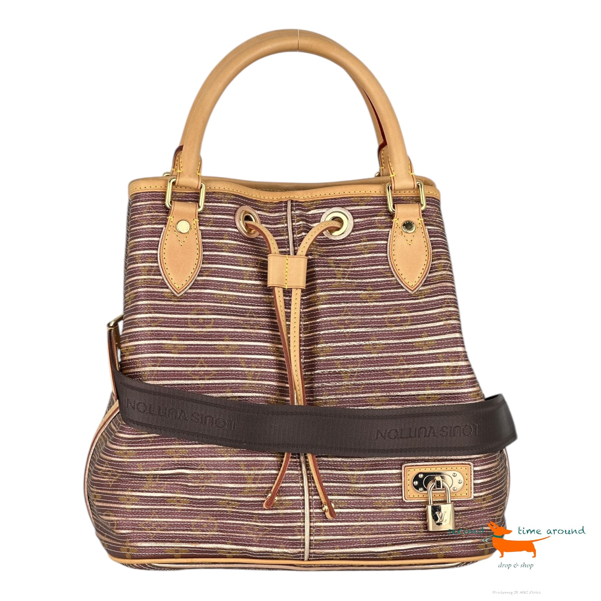 Louis Vuitton Limited Edition Peche Monogram Eden Neo Bag