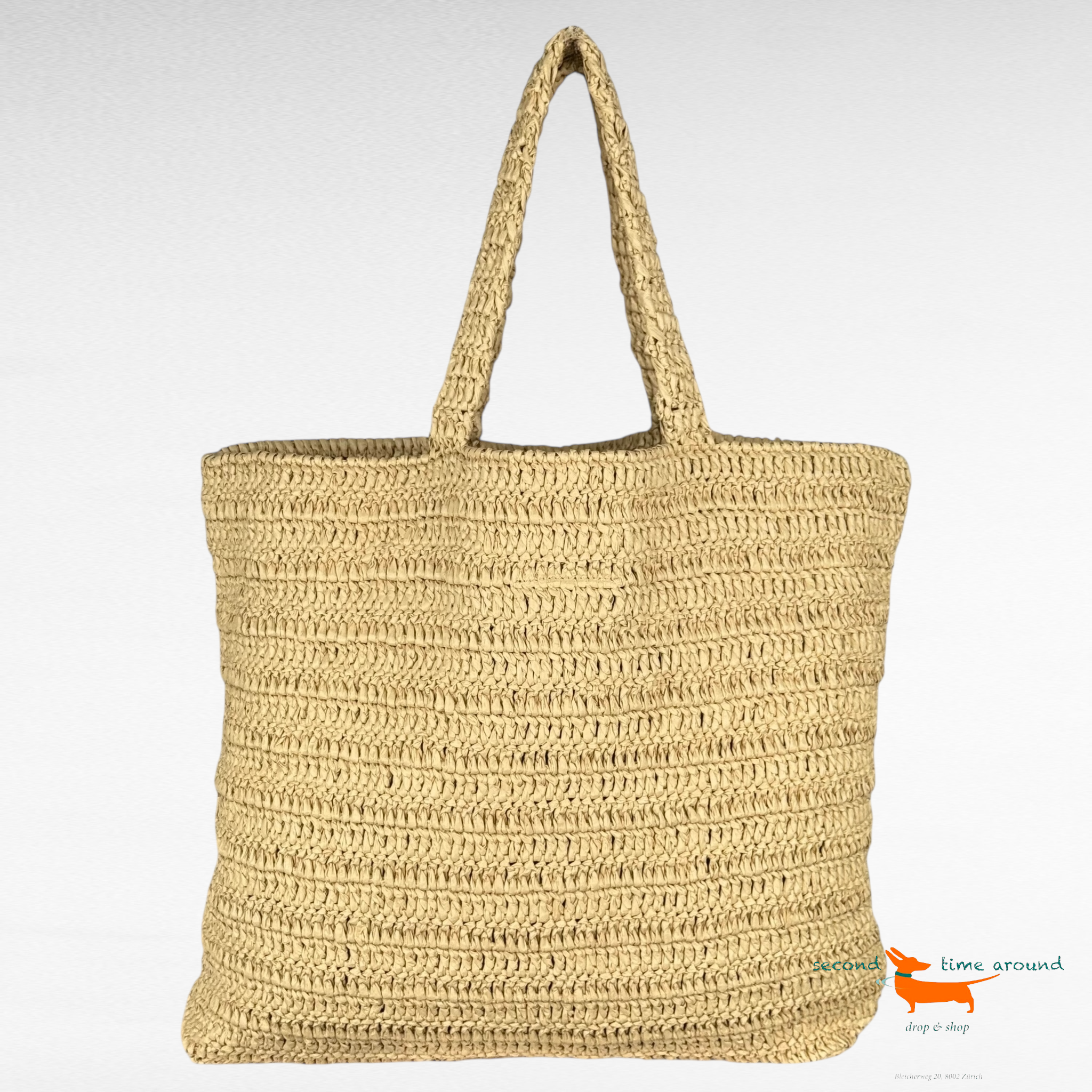 Saint Laurent Raffia Bag