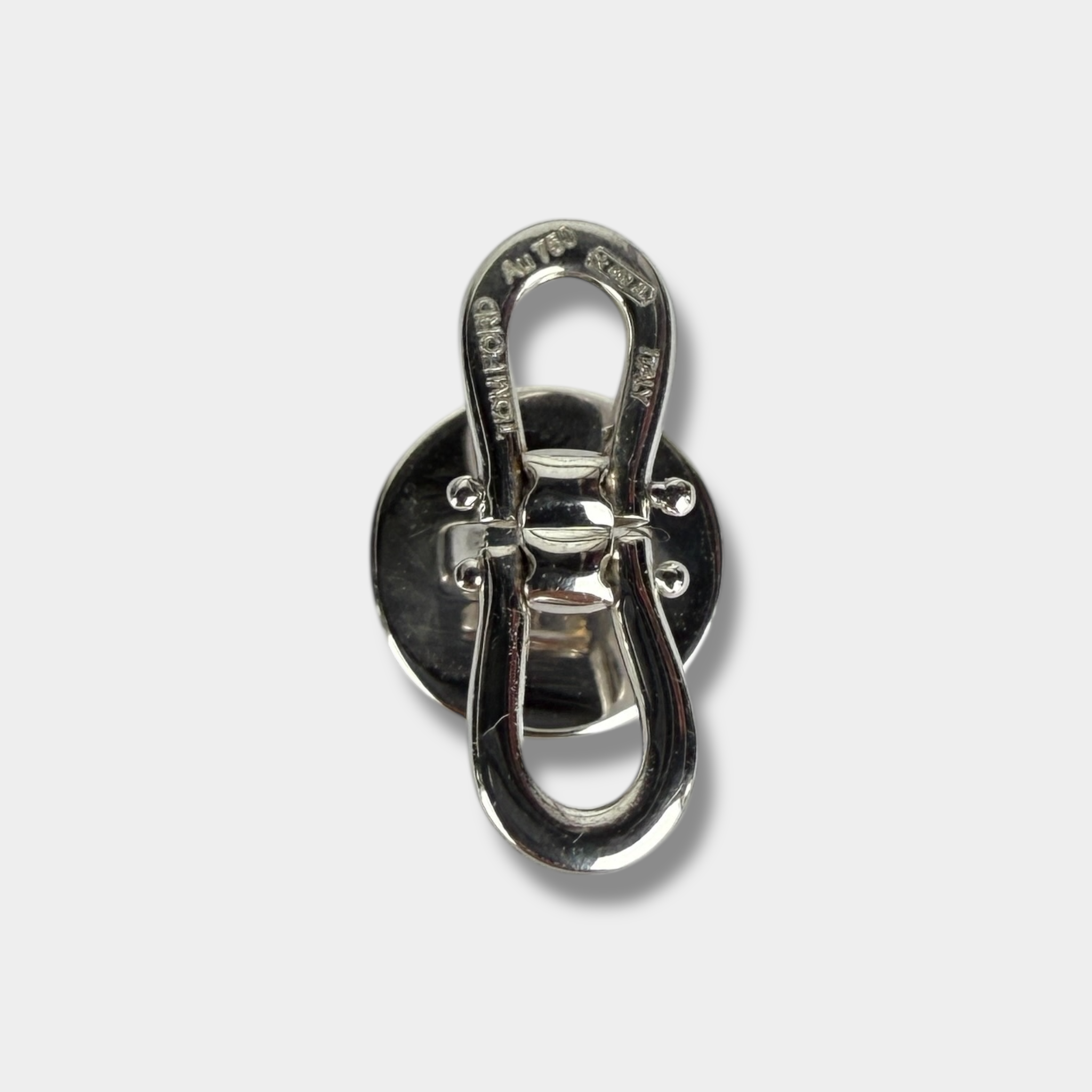 Tom Ford White Gold and Onyx Cufflinks and Shirt Studs