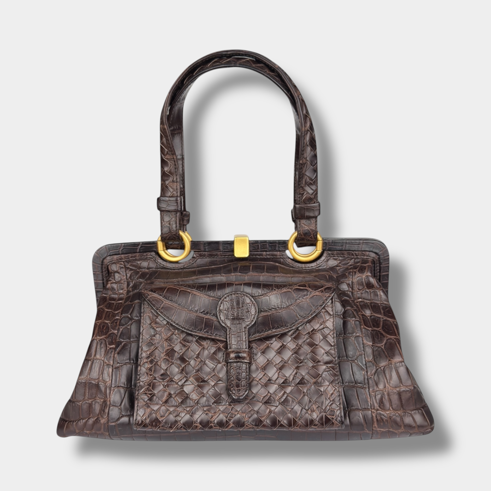 Bottega Veneta Crocodile Bag