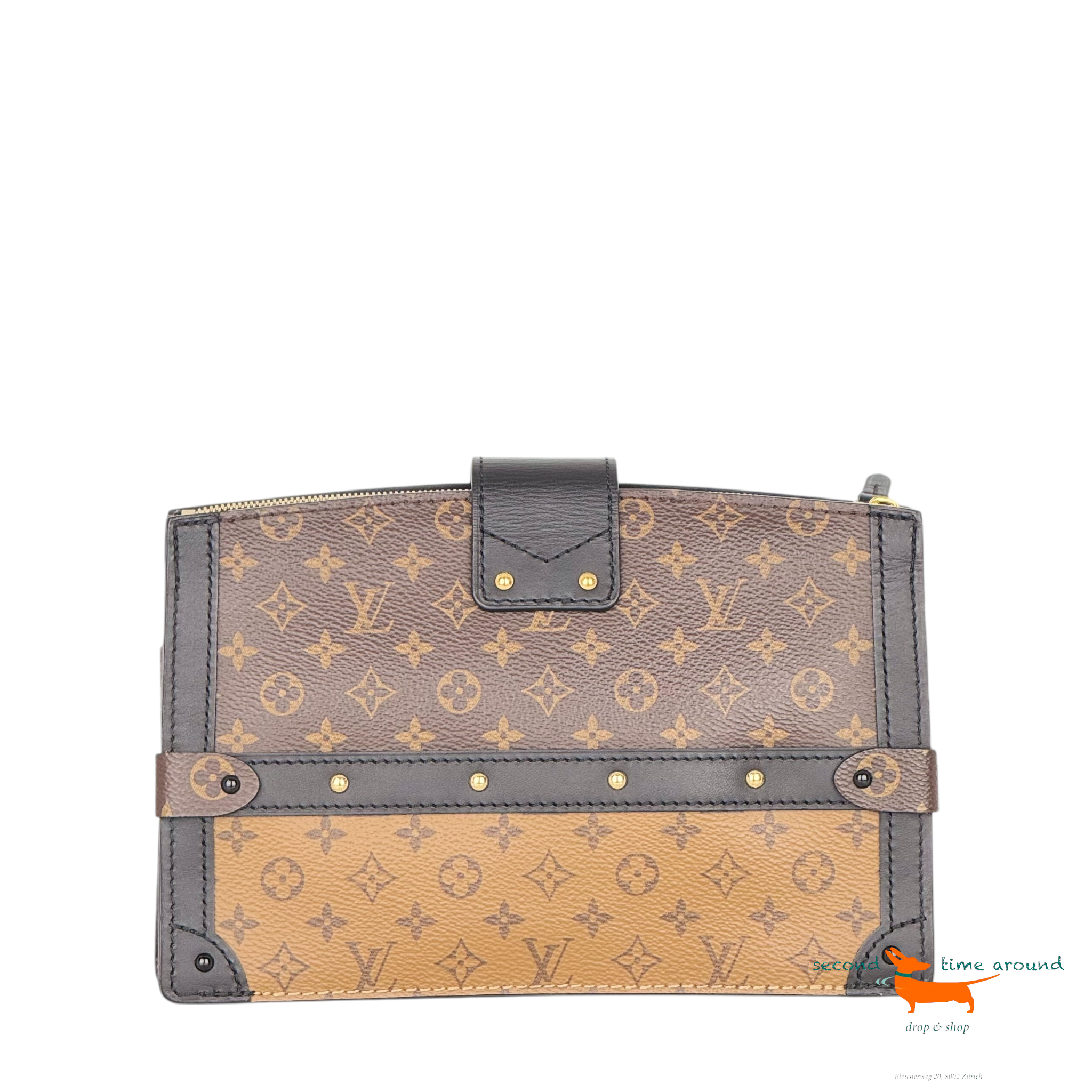 Louis Vuitton Trunk Clutch Monogram Reverse