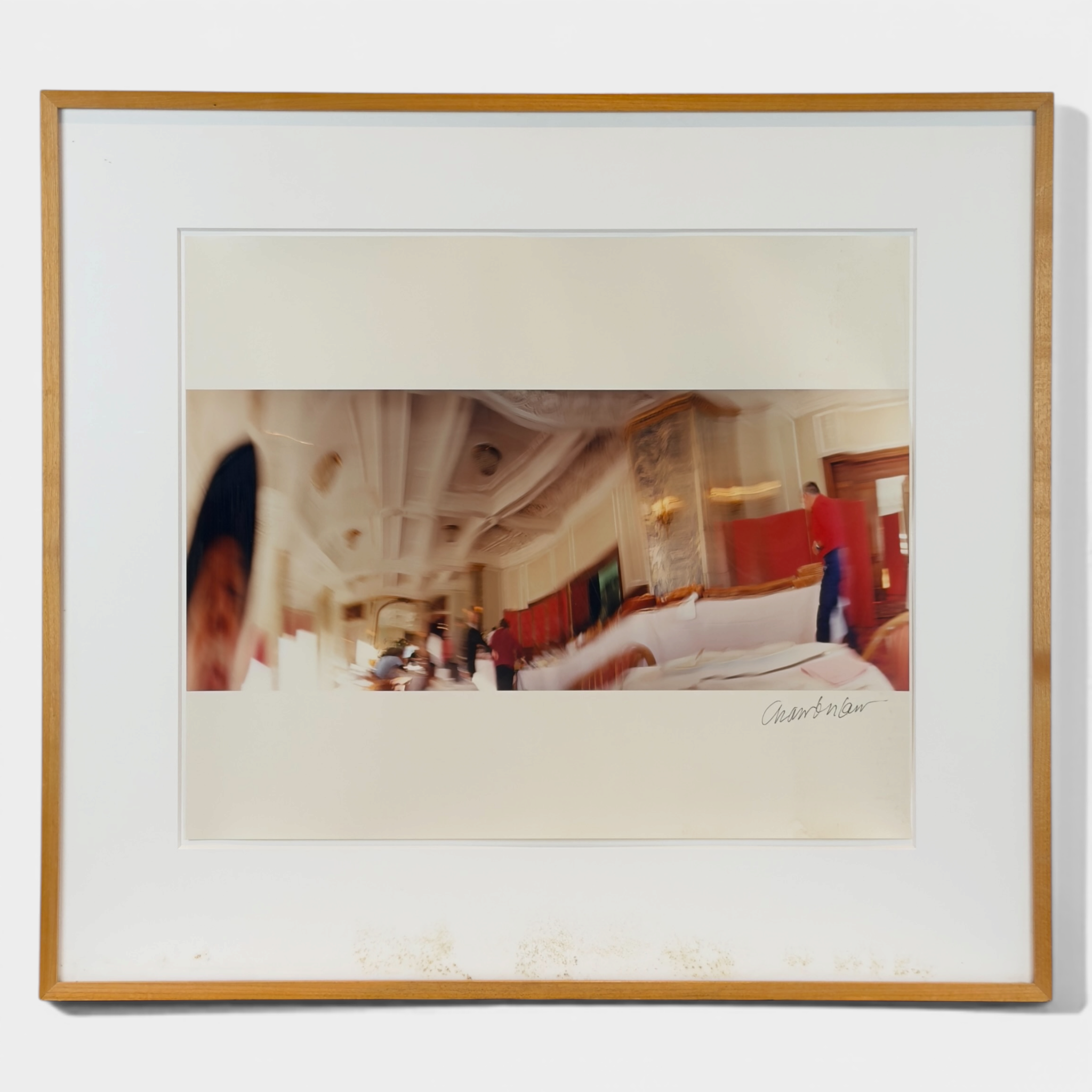 john chamberlain, usa, 1927-2011 dining room, hotel carlton, 2001 photograph