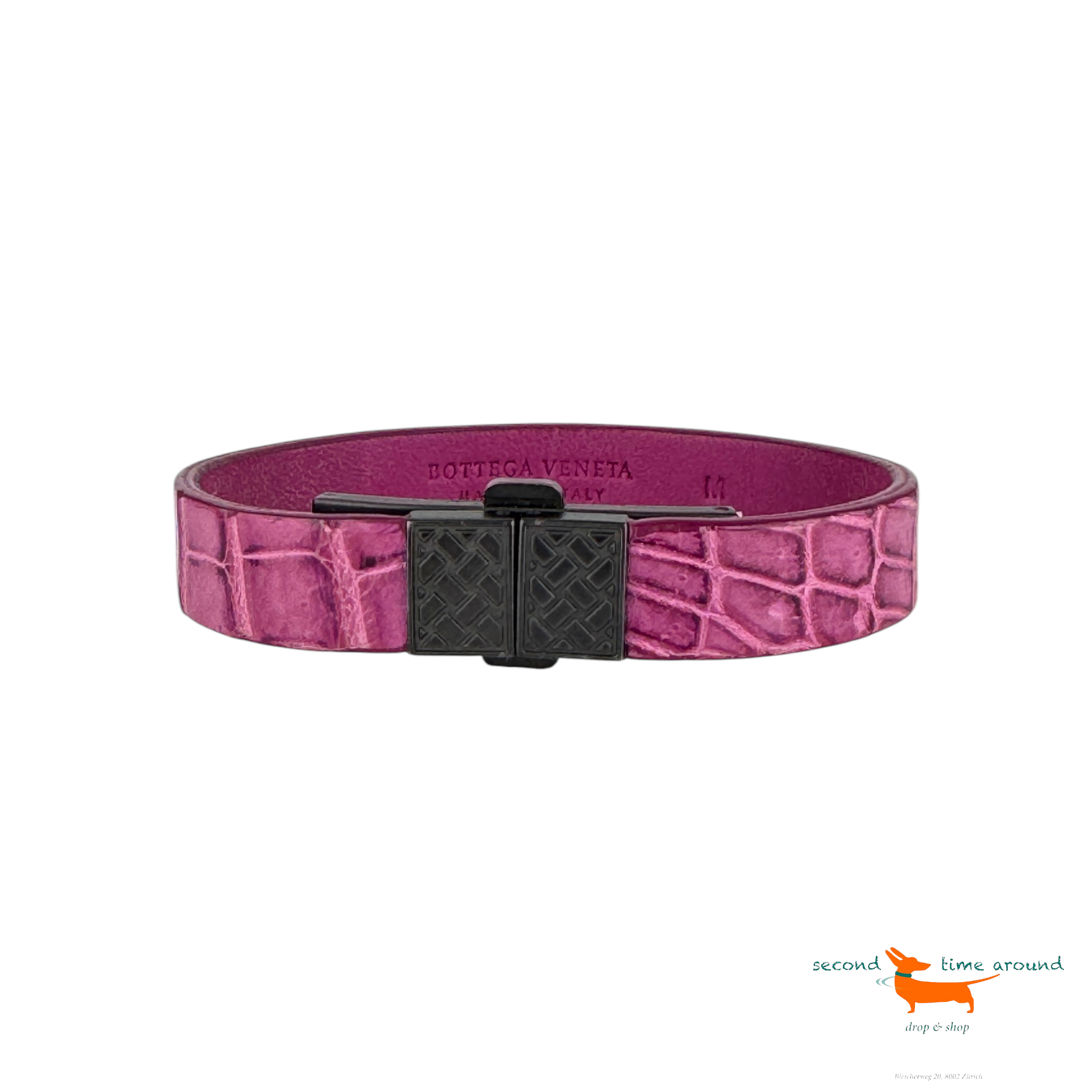 Bottega Veneta Crocodile Bracelet