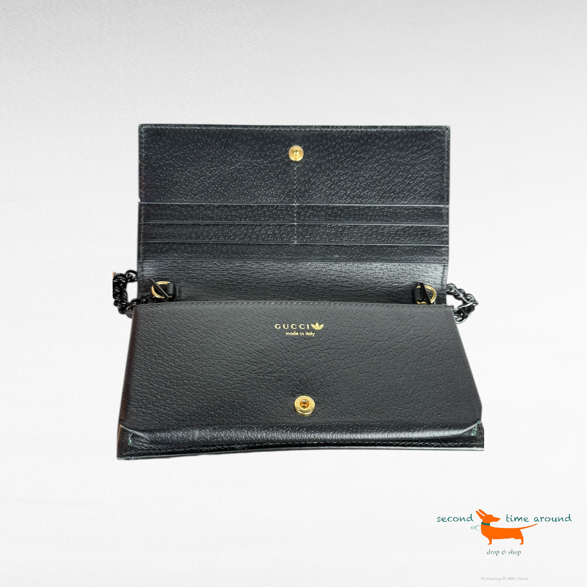 Gucci X Adidas GG Supreme Minaudière Bag