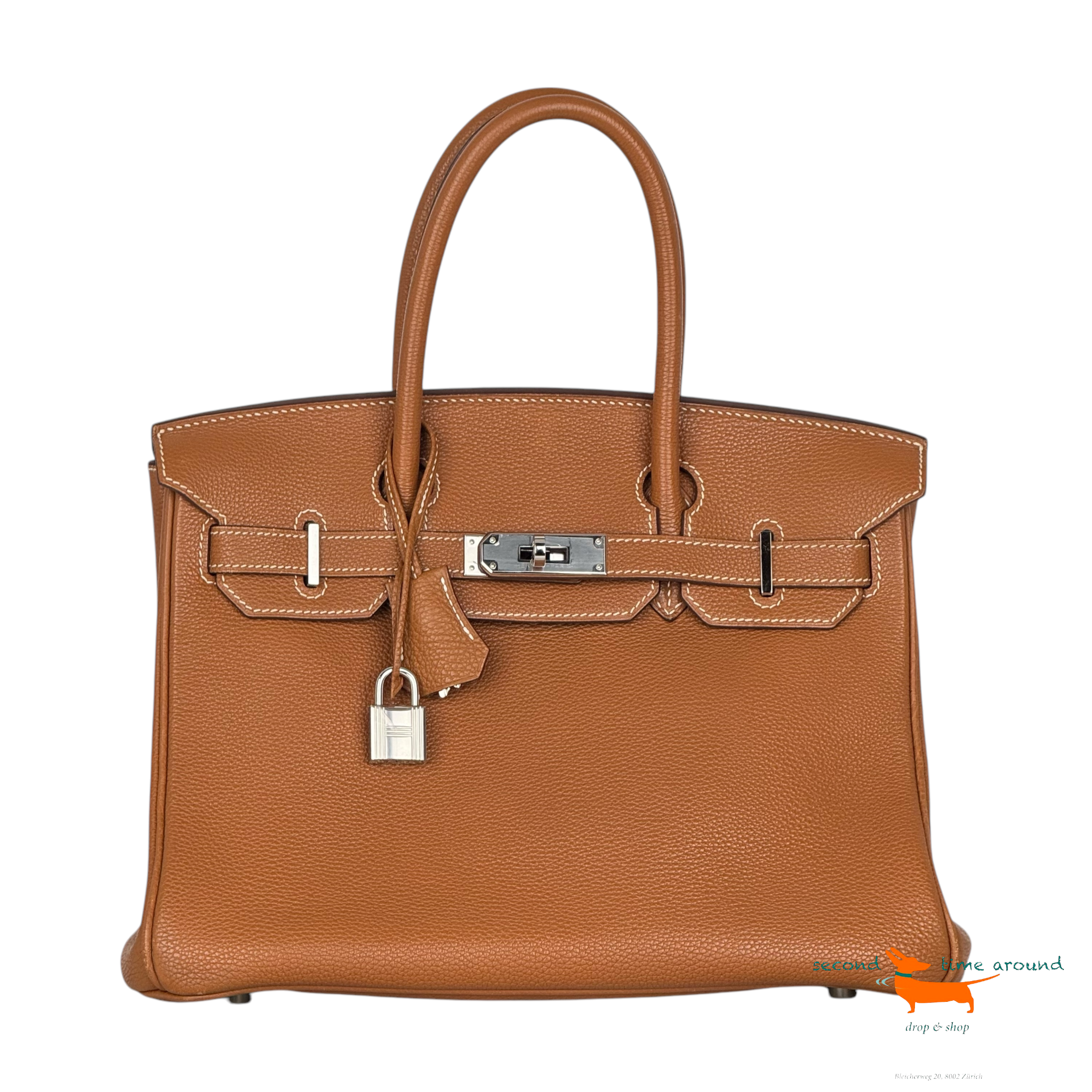 Hermes Birkin 30 togo Leather Bag