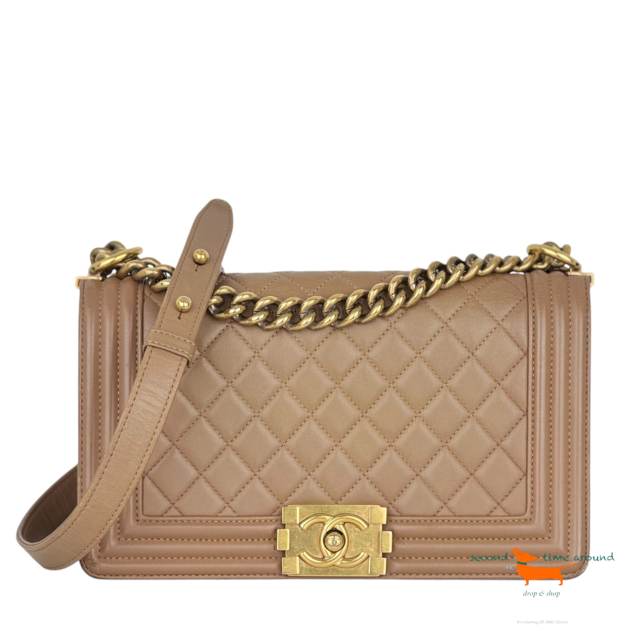 Chanel Boy Leather Bag