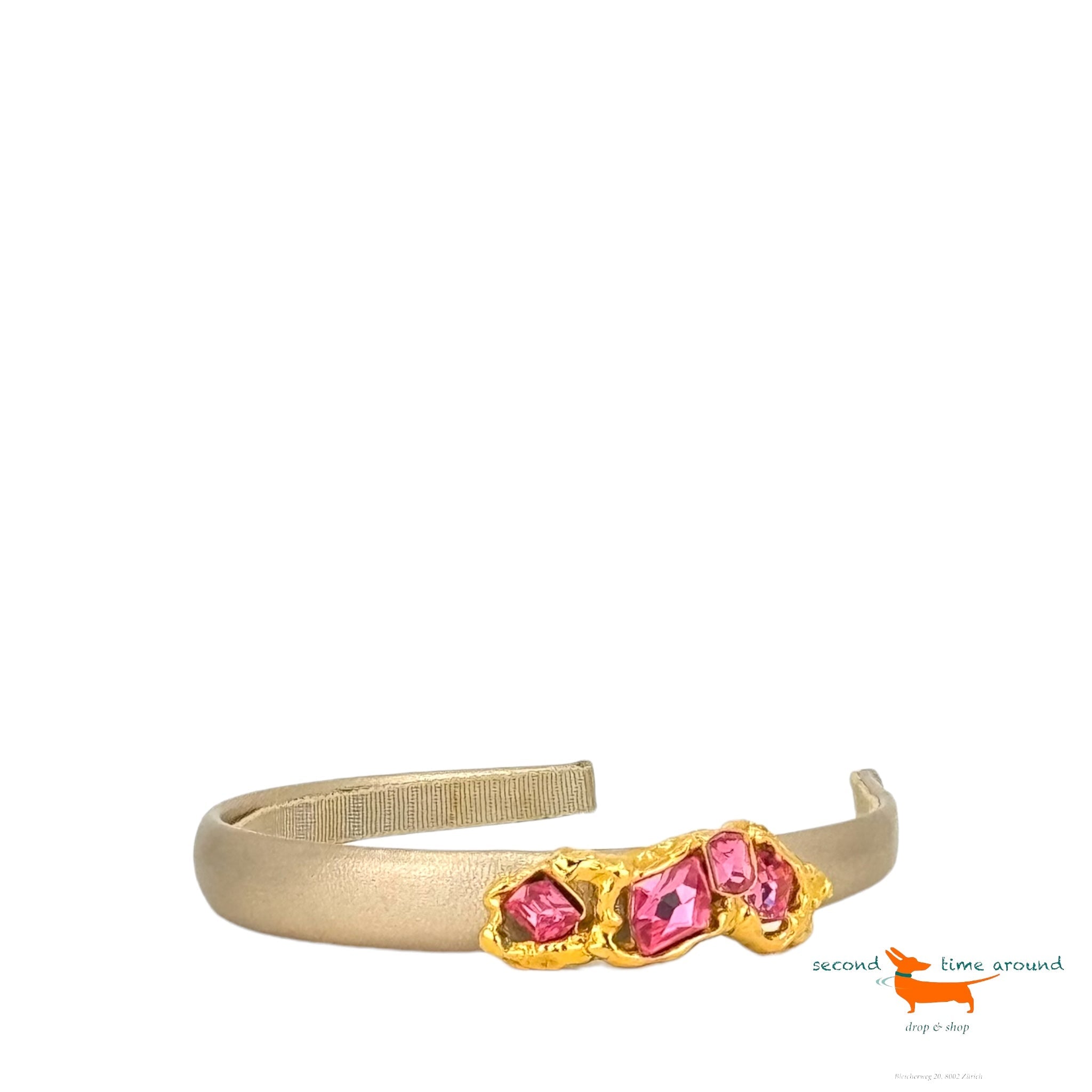 Miu Miu Metallic Embellished Headband