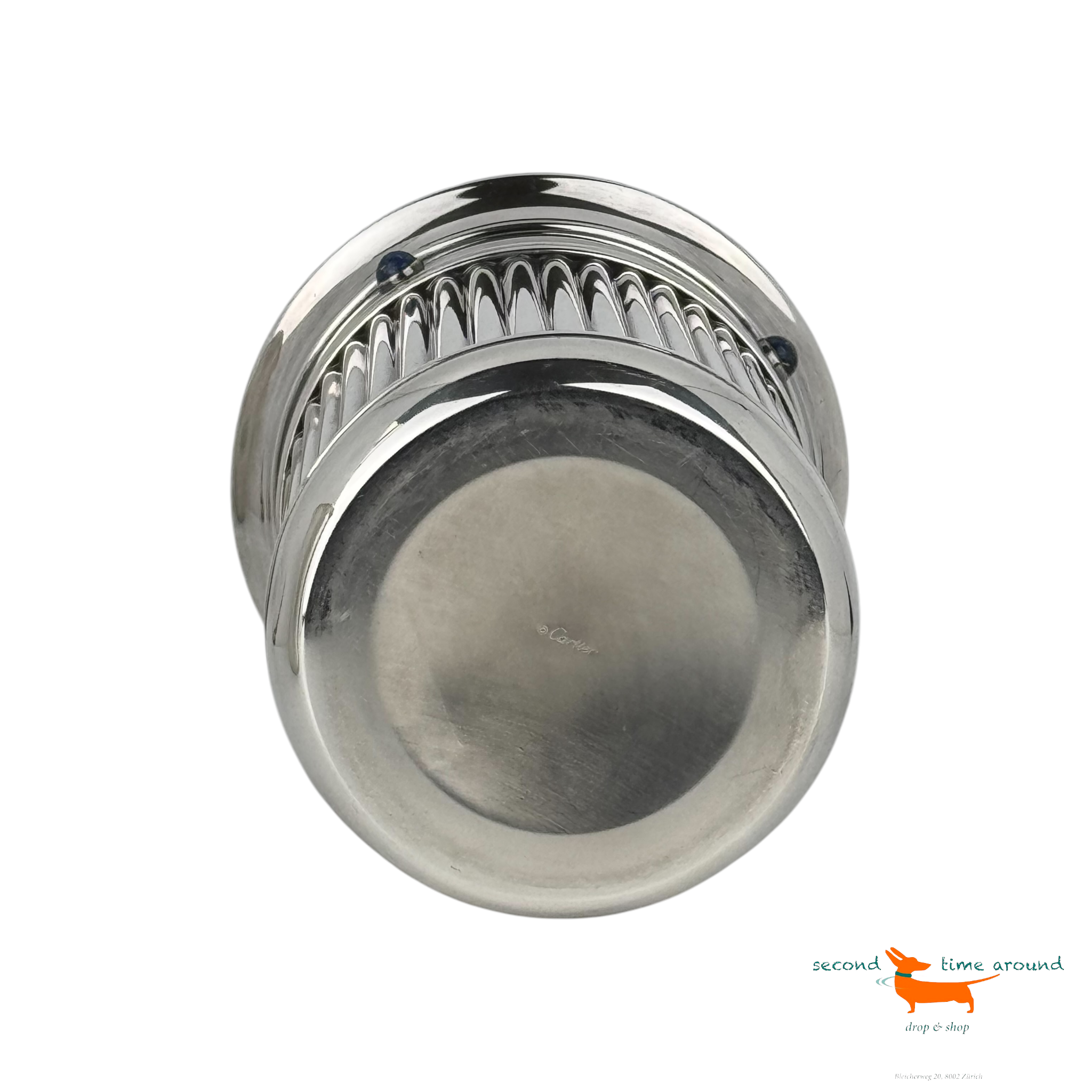 Stunning 20thC French Silver Plated Wine Cooler CARTIER с.1990