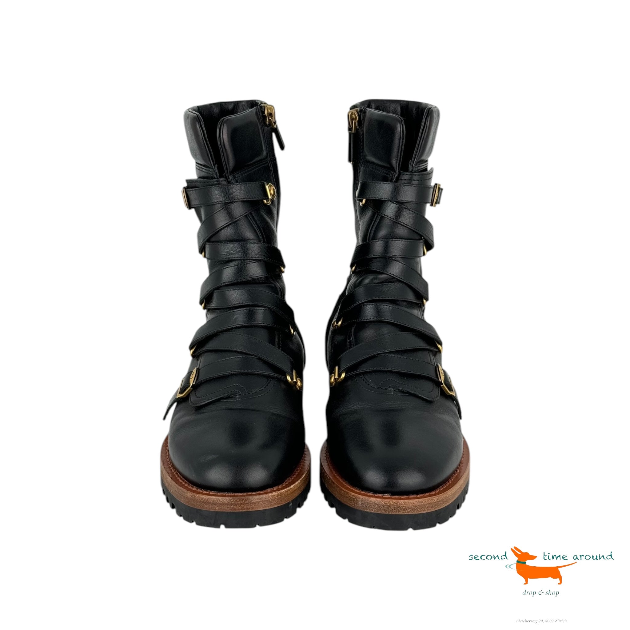 Christian Dior Shearling Boots