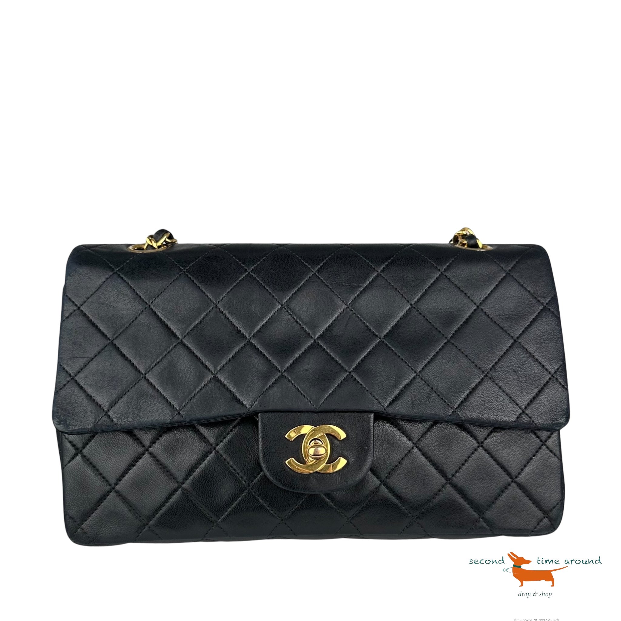 Chanel Vintage Double Flap 1989 - 1991 Bag