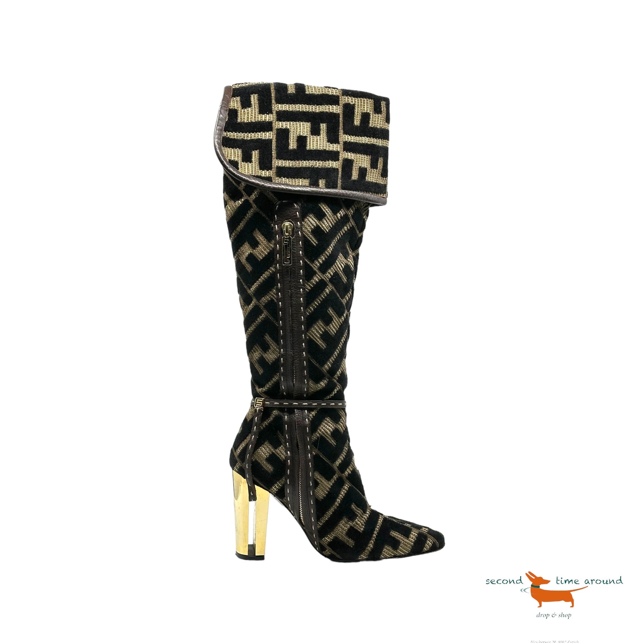 Fendi Over-the-Knee Boots