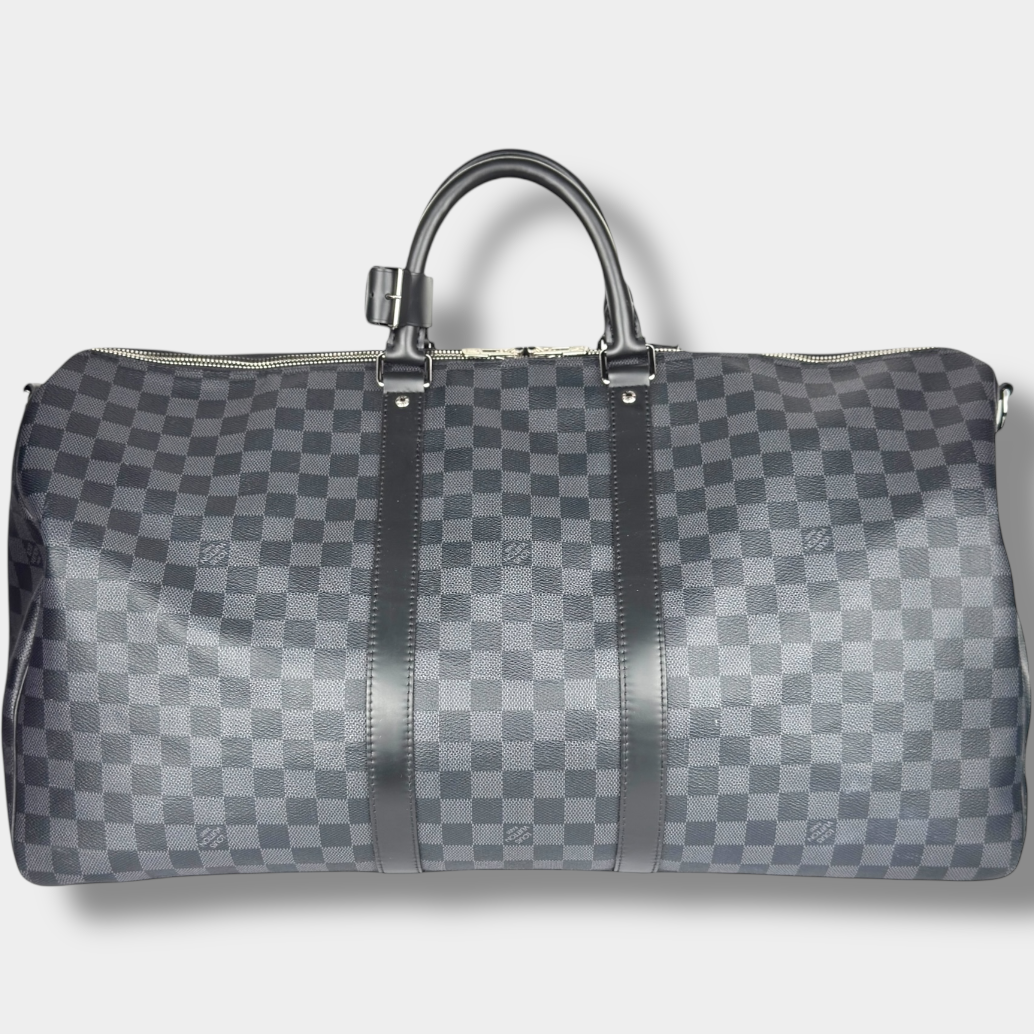 Louis Vuitton Damier Graphite Keepal 55 Bag