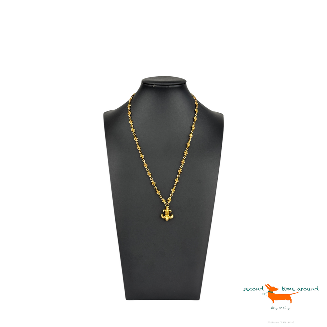 Chrome Hearts 22Kt Gold Necklace from 1999
