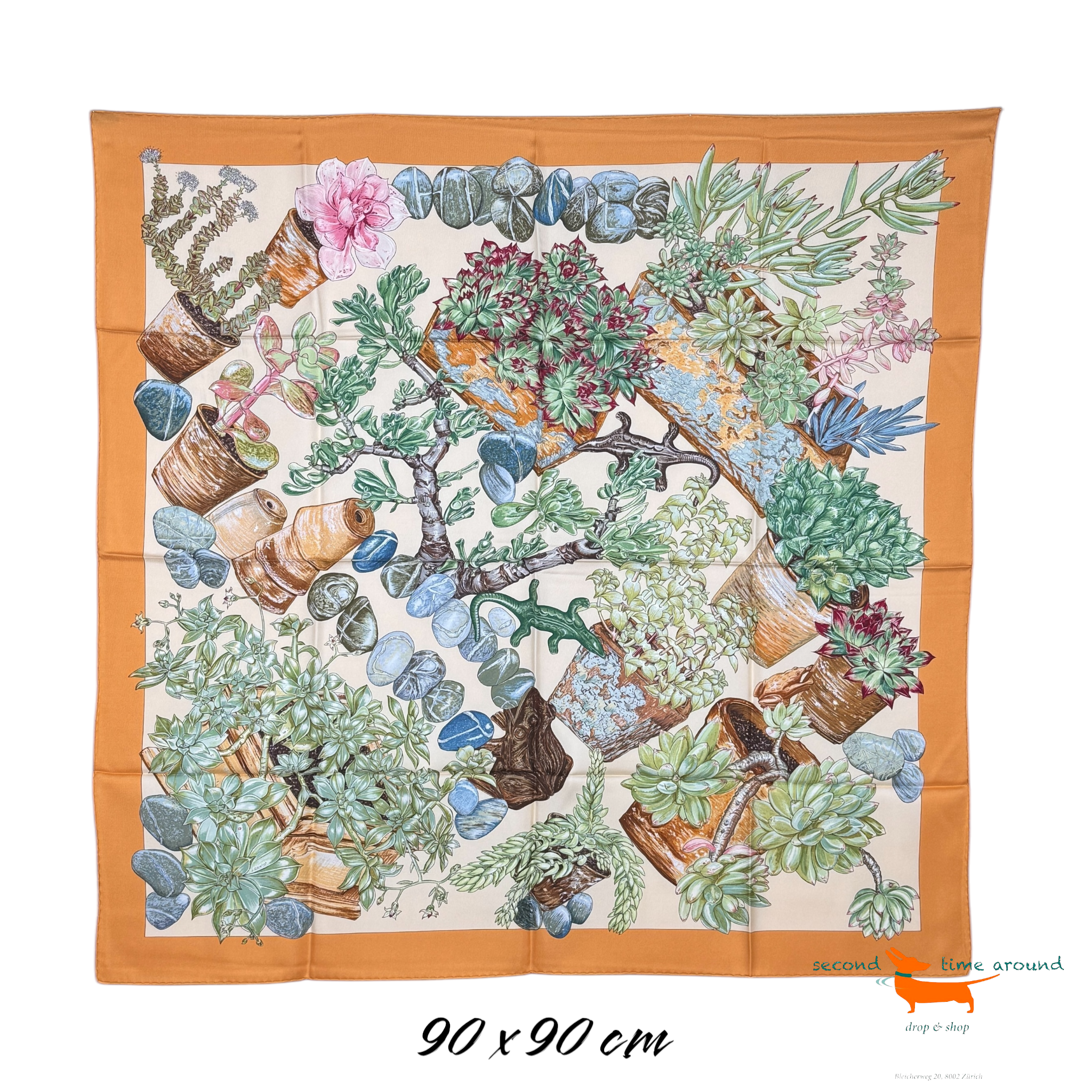 Hermes Silk Scarf