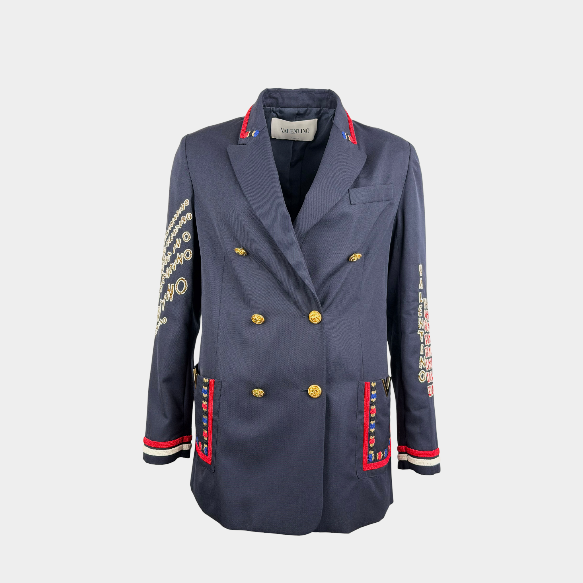 Valentino Embroidered Jacket