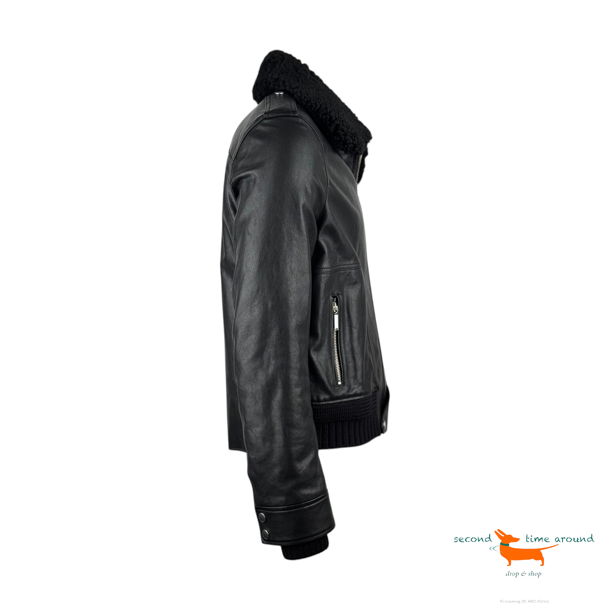 Saint Laurent Leather Jacket