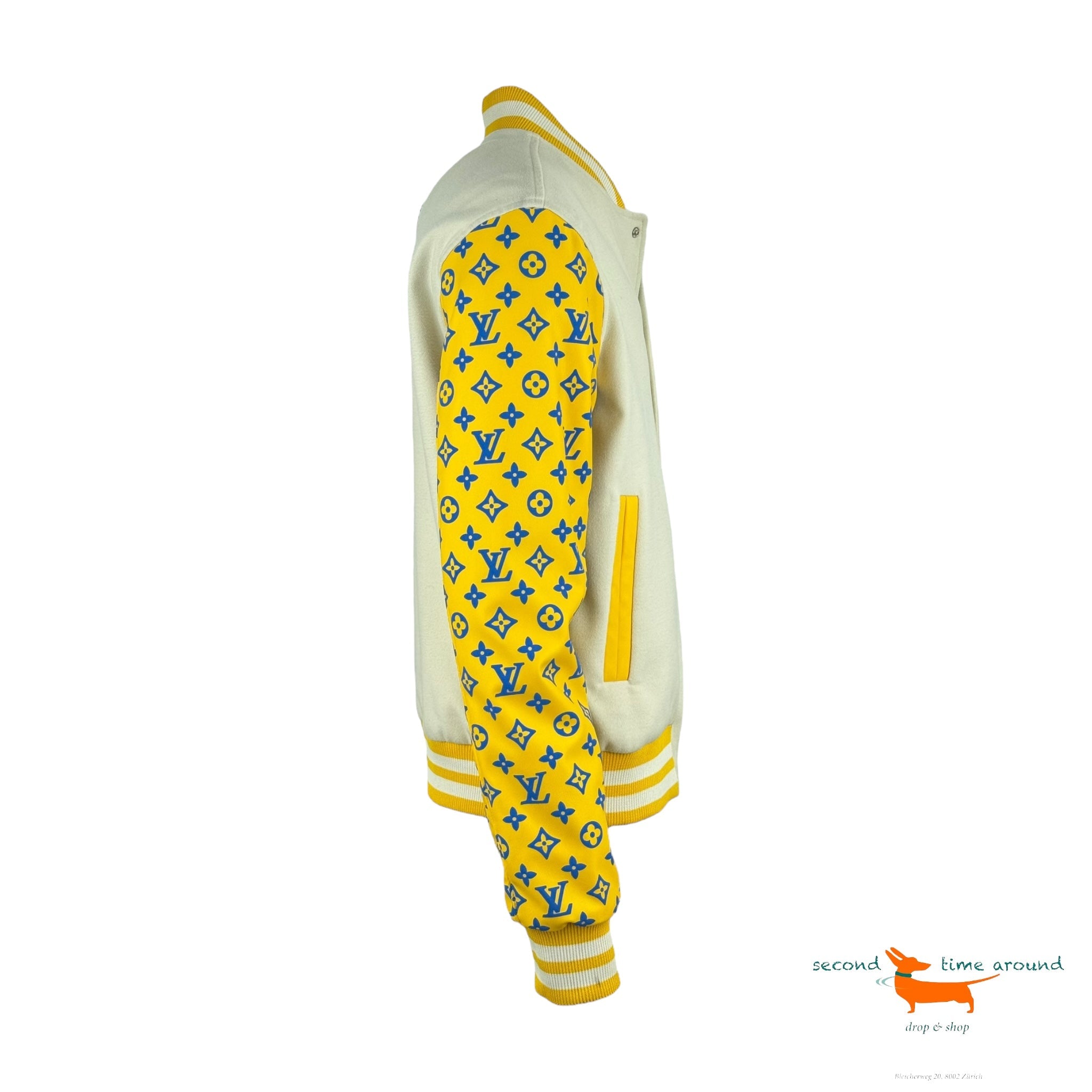 Louis Vuitton 2023 Printed Varsity Jacket