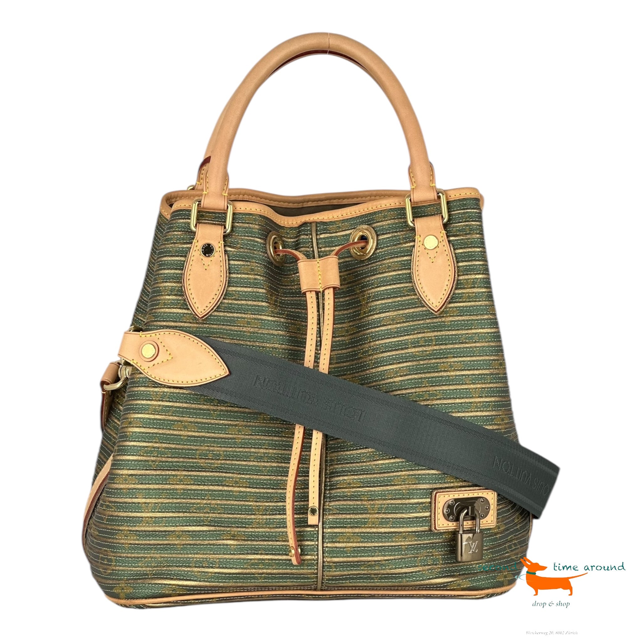 Louis Vuitton Limited Edition Peche Monogram Eden Neo Bag