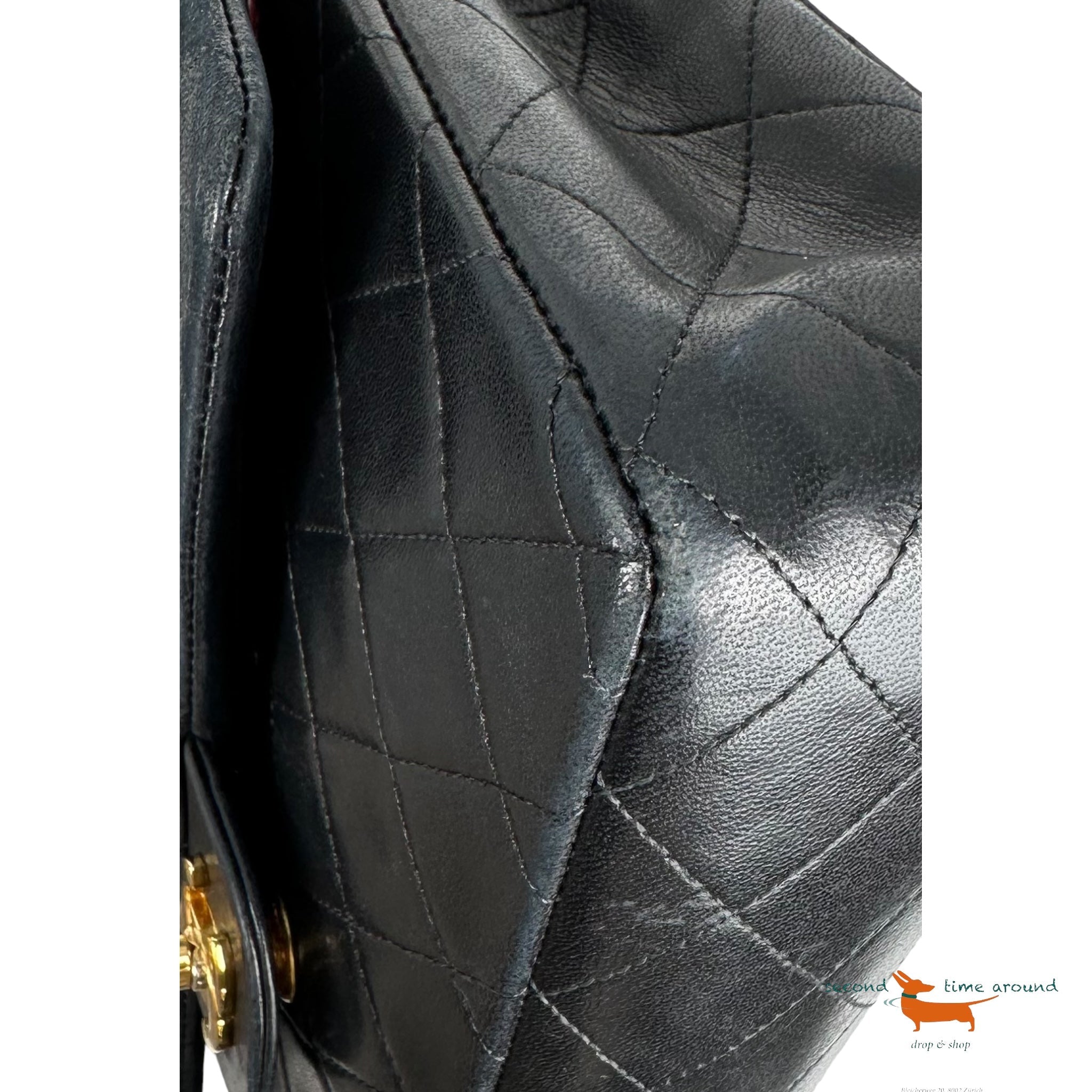 Chanel Vintage Double Flap 1989 - 1991 Bag