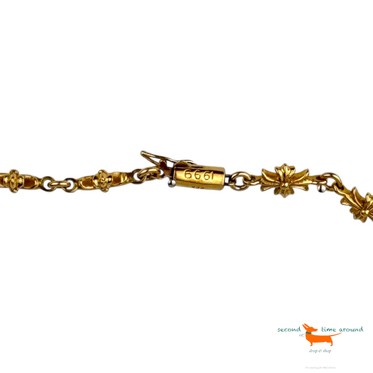 Chrome Hearts 22Kt Gold Necklace from 1999