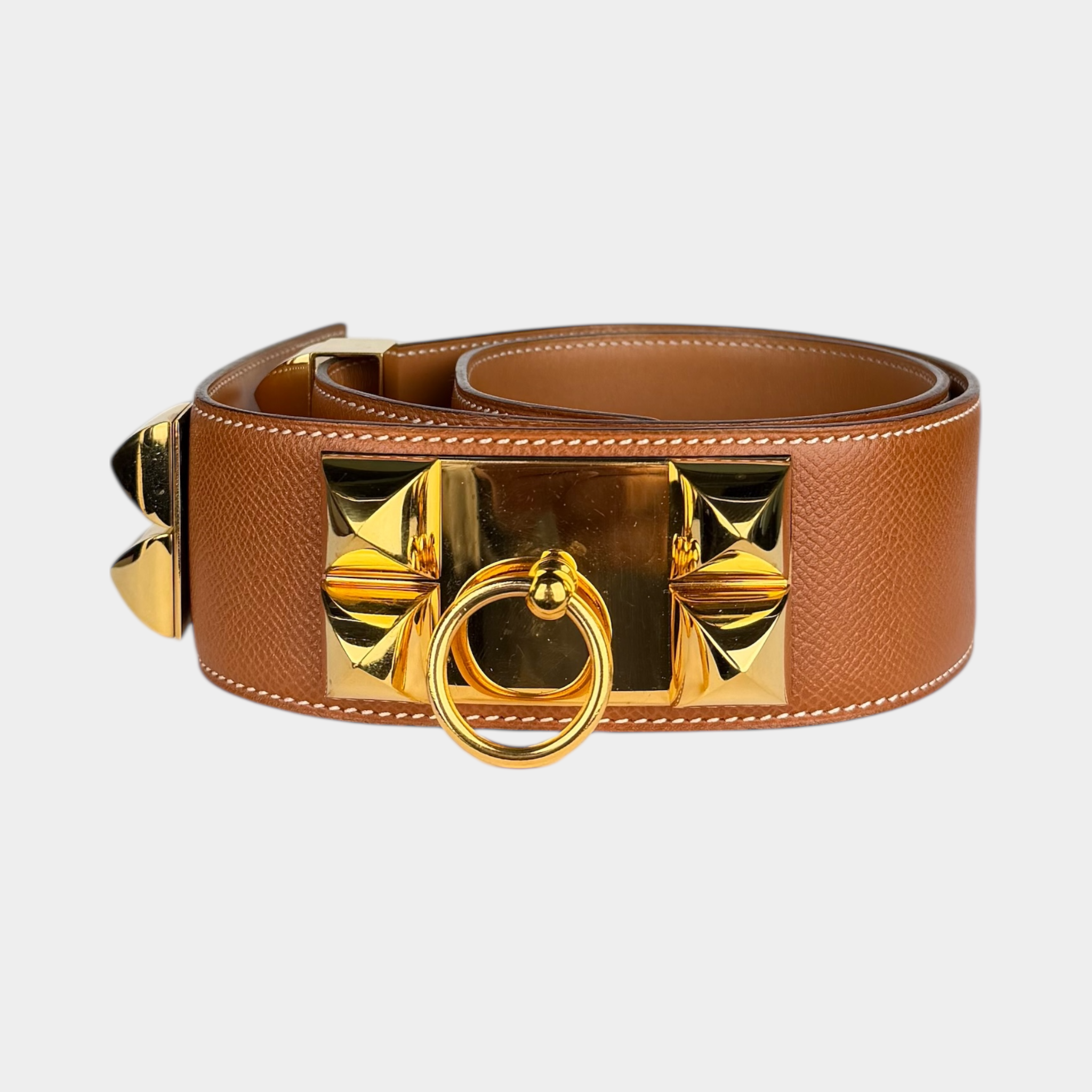 Hermes Belt Dog Necklace