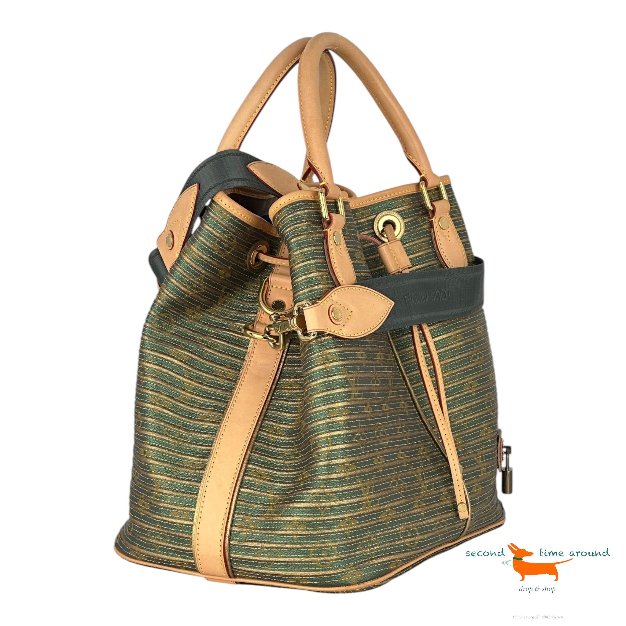 Louis Vuitton Limited Edition Peche Monogram Eden Neo Bag