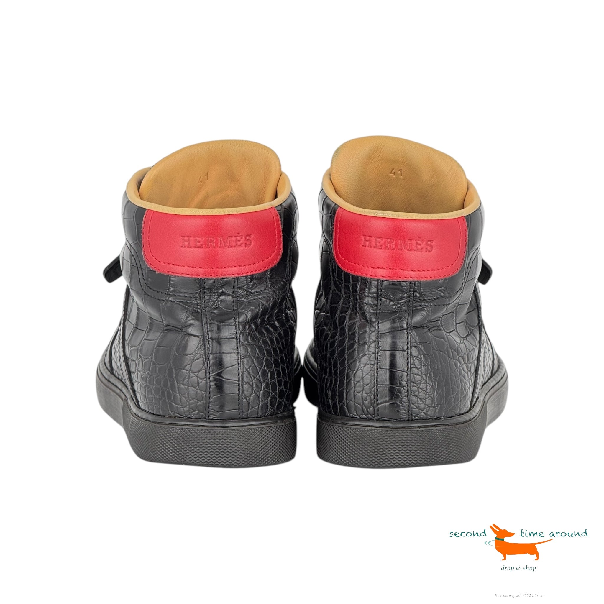 Hermes Alligator Sneaker