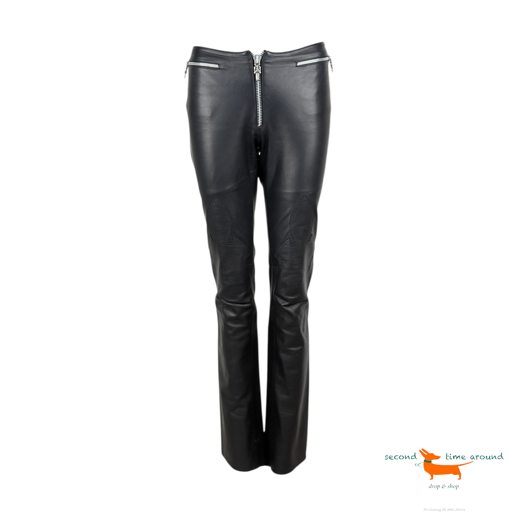 Chrome Hearts women’s Leather Pants