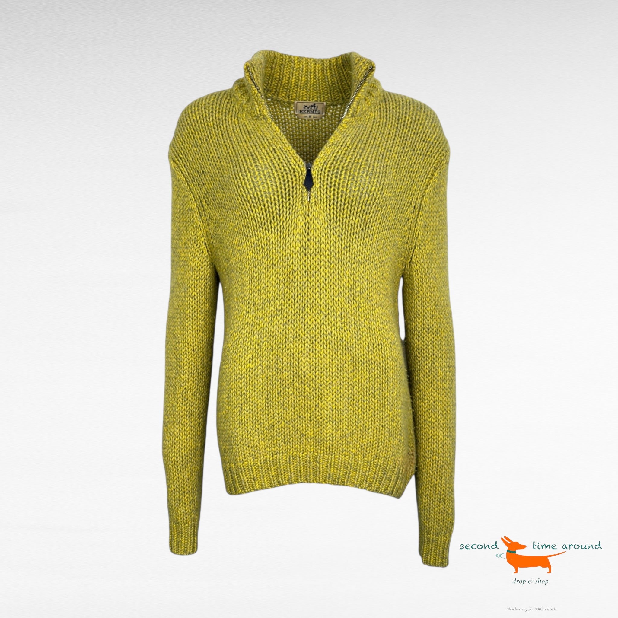 Hermes Pullover and Scarf