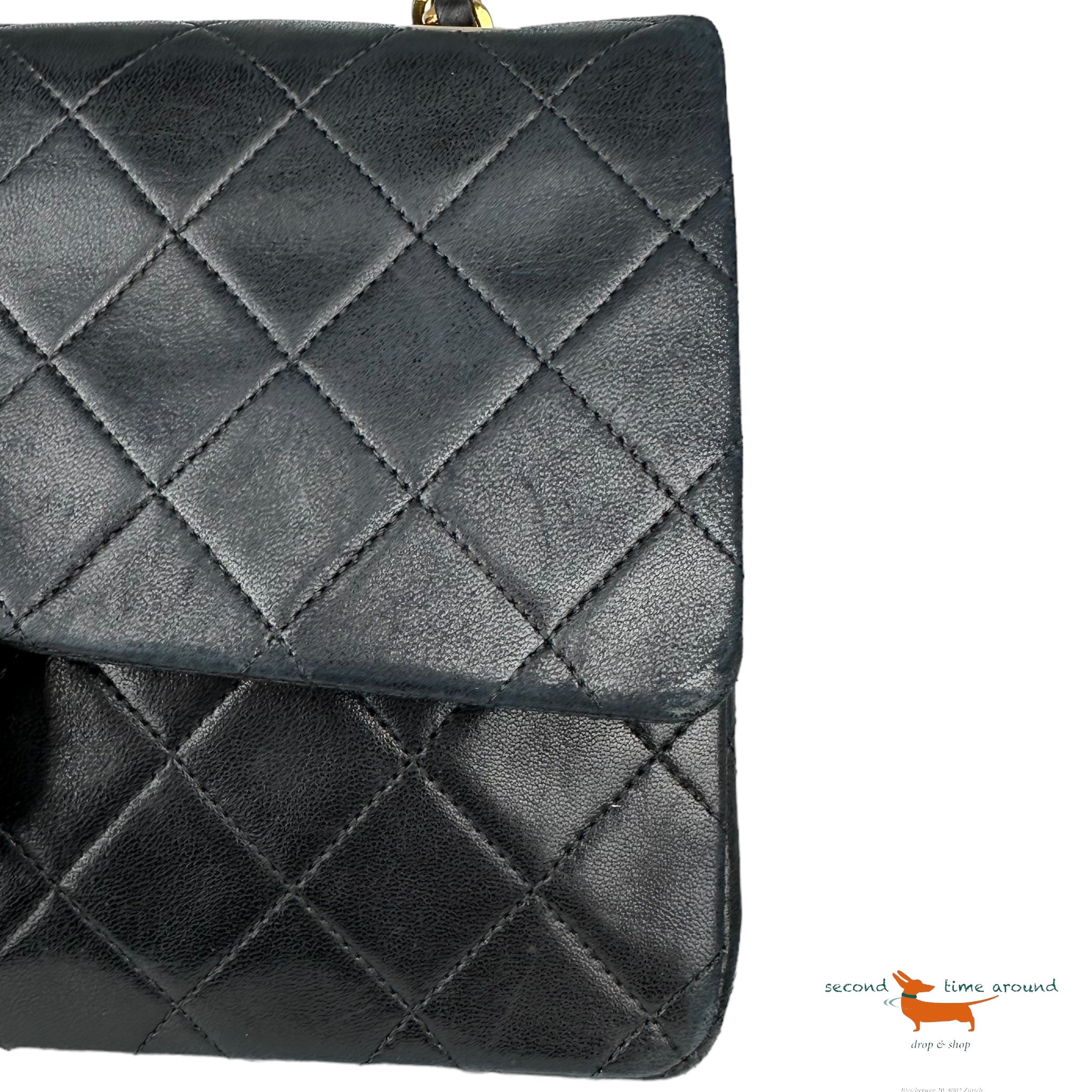 Chanel Vintage Double Flap 1989 - 1991 Bag