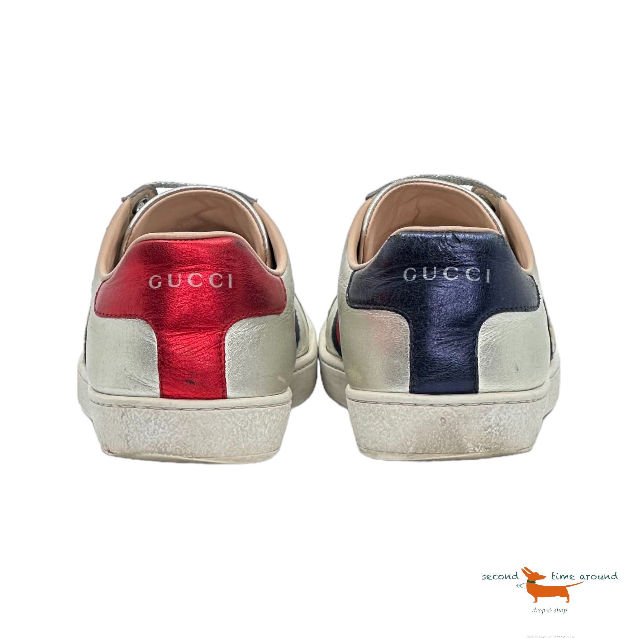 Gucci Silver Sneaker