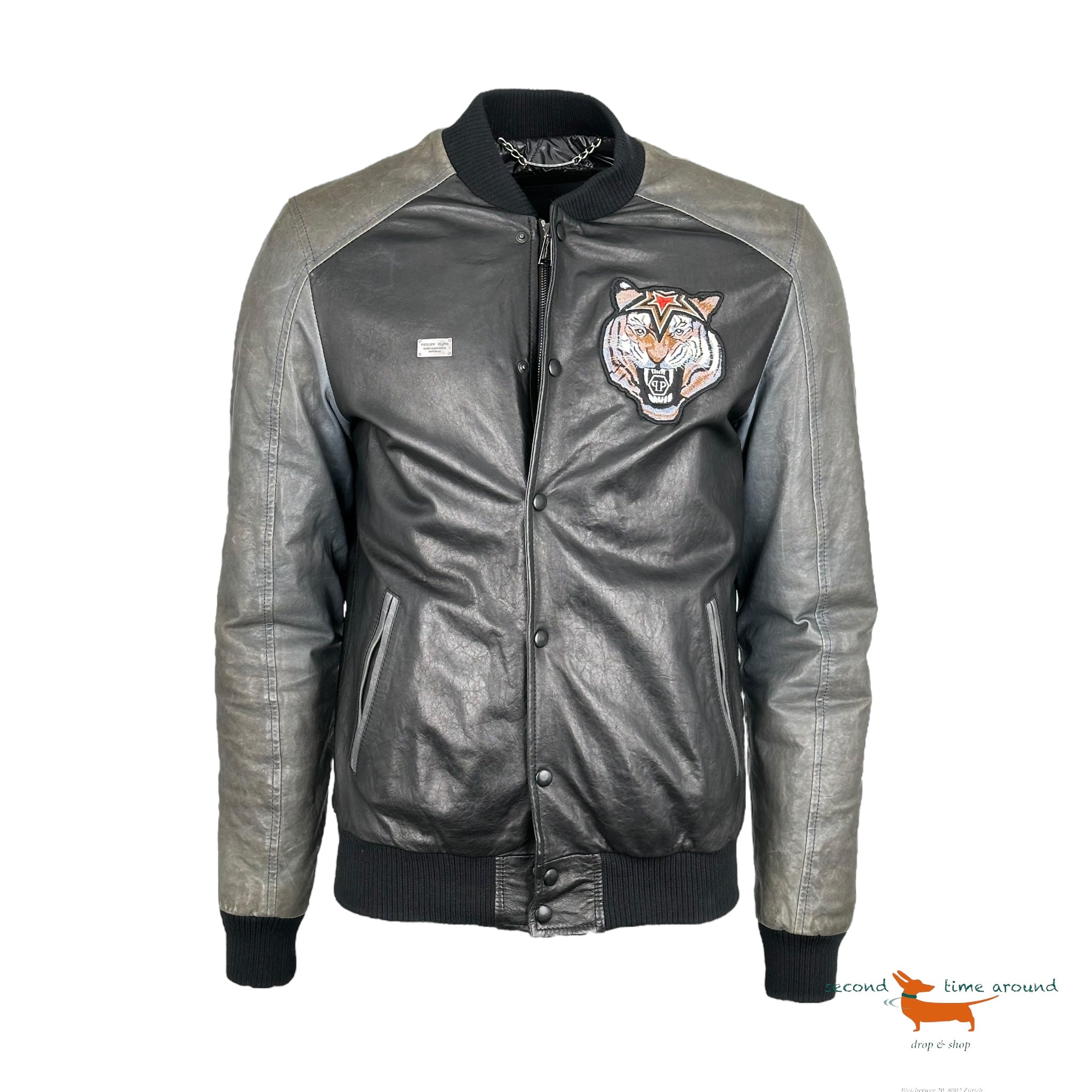 Philipp Plein Leather Jacket
