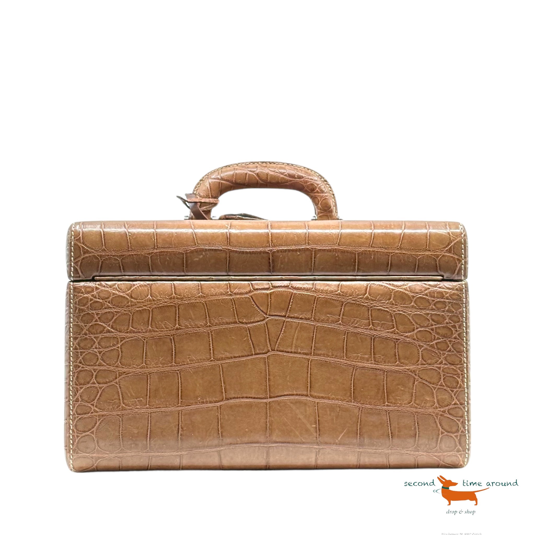 Prada Croco Beauticase