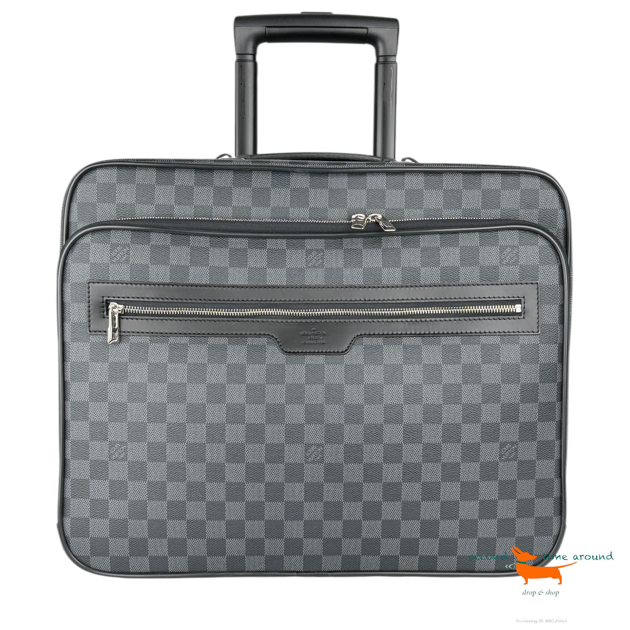 Louis Vuitton Pilot Trolley Damier Graphite