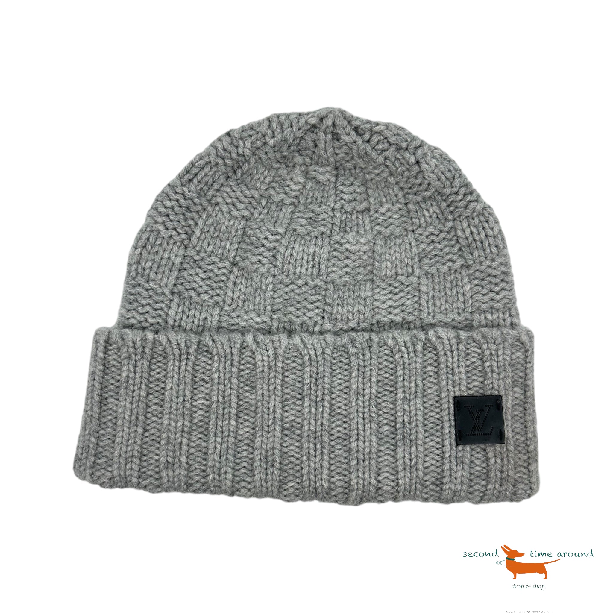 Louis Vuitton Damier Knit Cashmere Hat