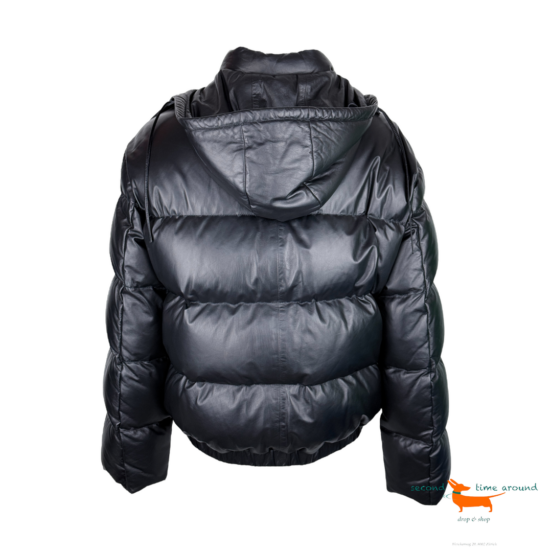 Jil Sander Leather Down Jacket