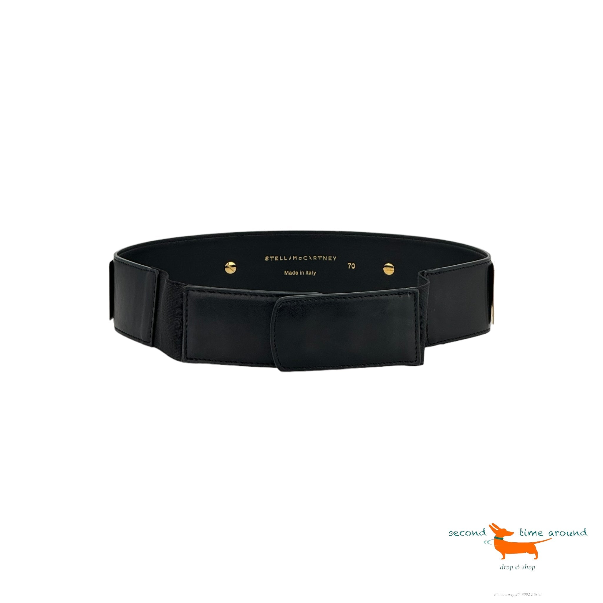 Stella McCartney Metal-Plated Waist Belt