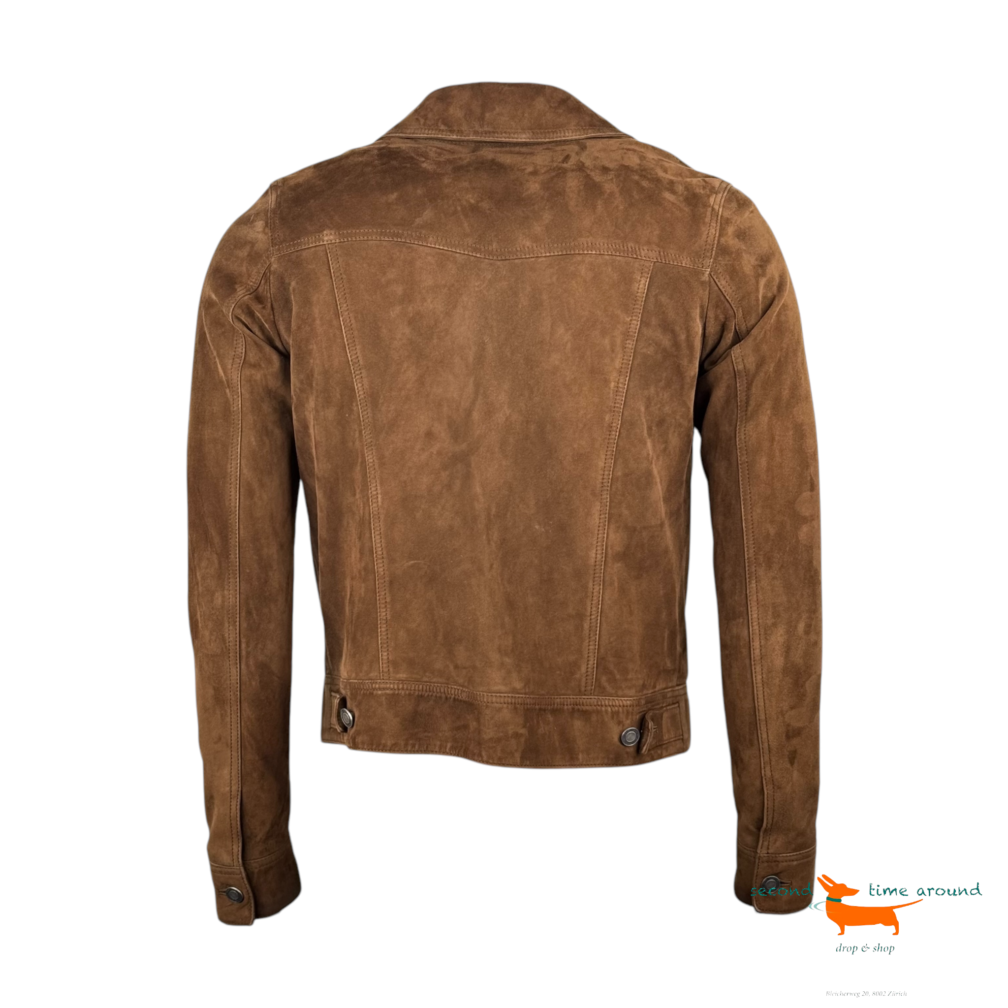 Saint Laurent Suede Leather Jacket