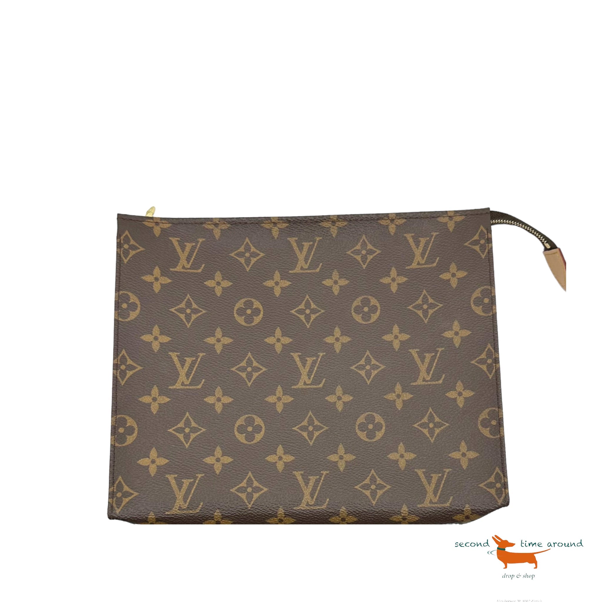 Louis Vuitton Monogram Pouch Toilette MM