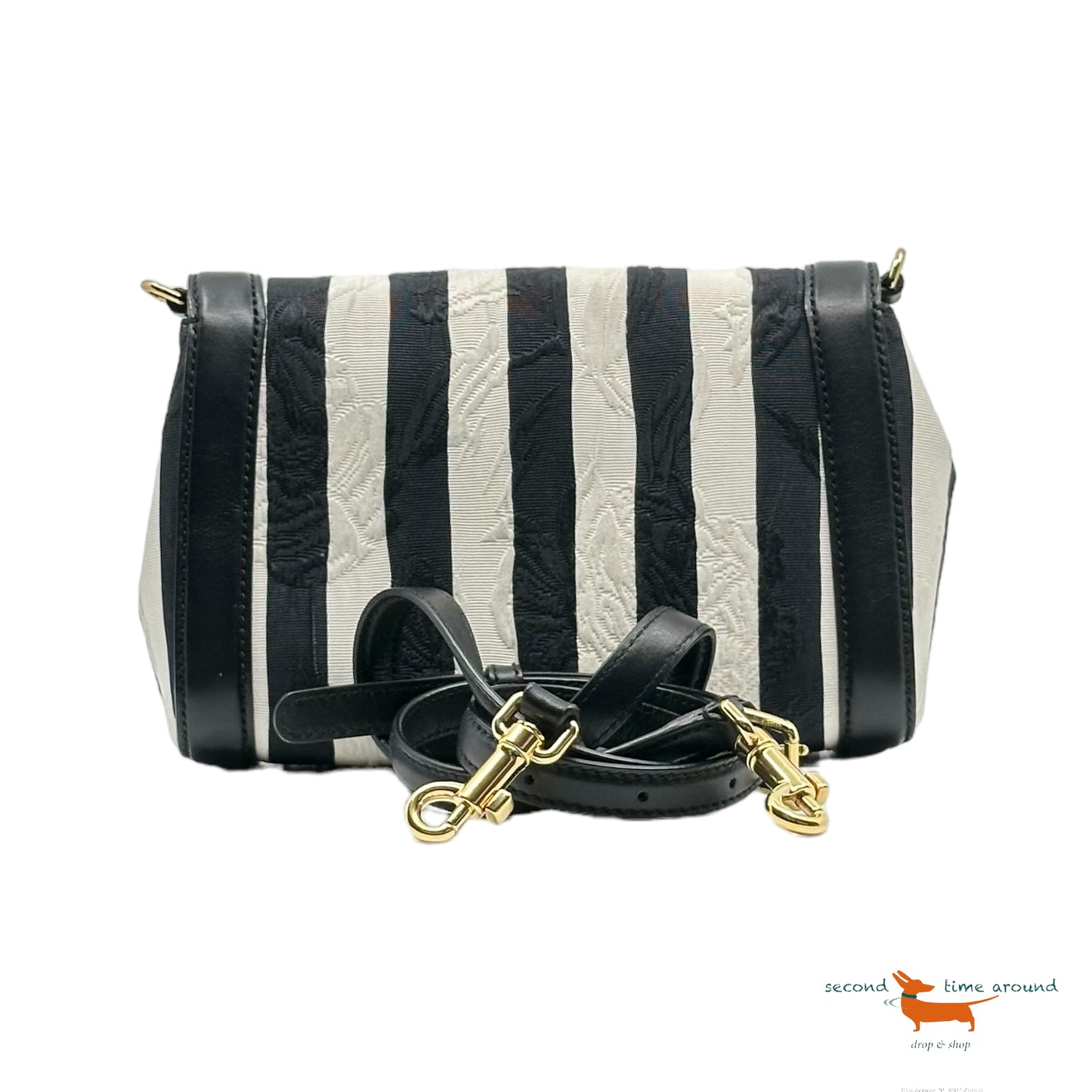 Dolce&Gabbana Striped Shoulder Bag