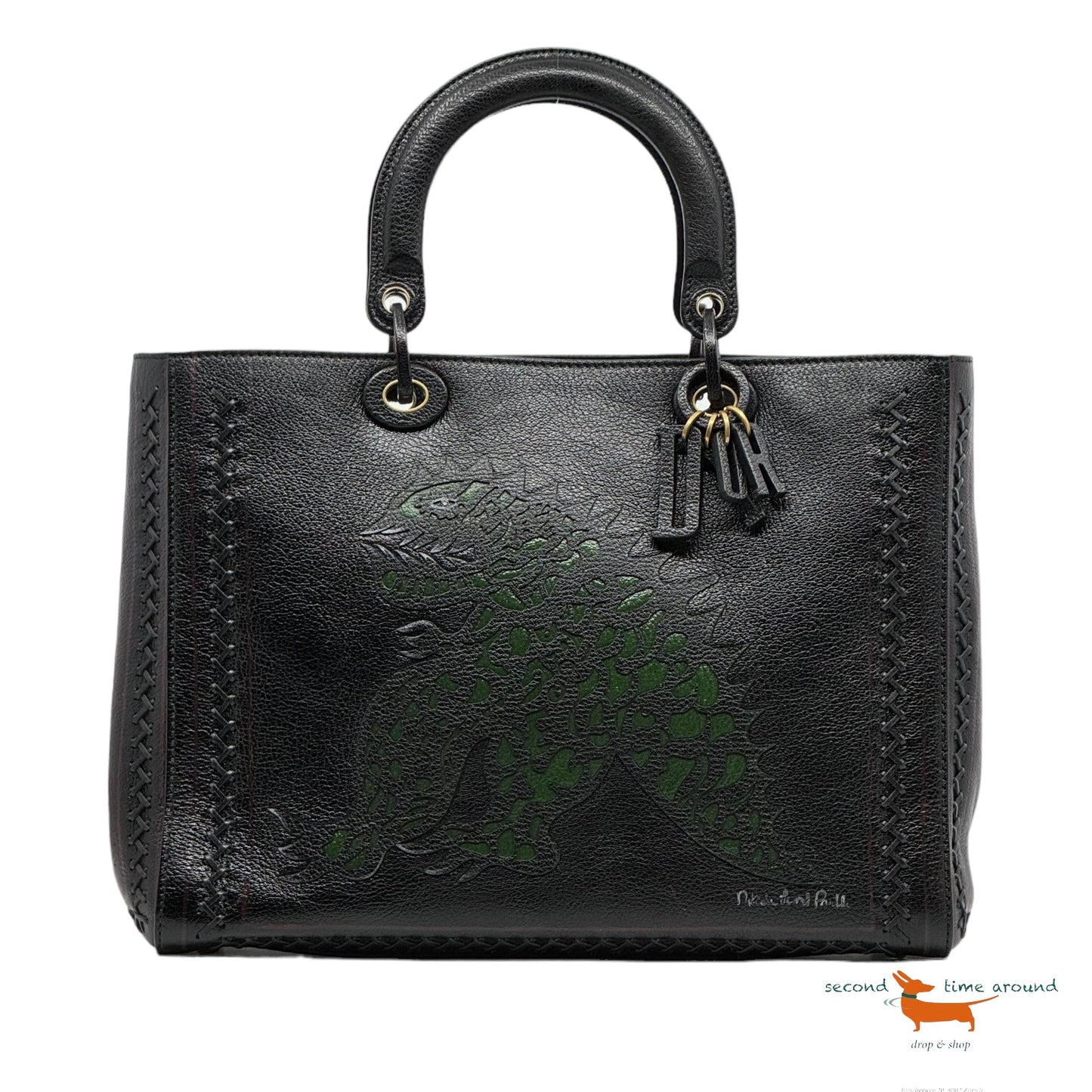Christian Dior × Niki de Saint Phalle Large Lady Dior Dragon Bag
