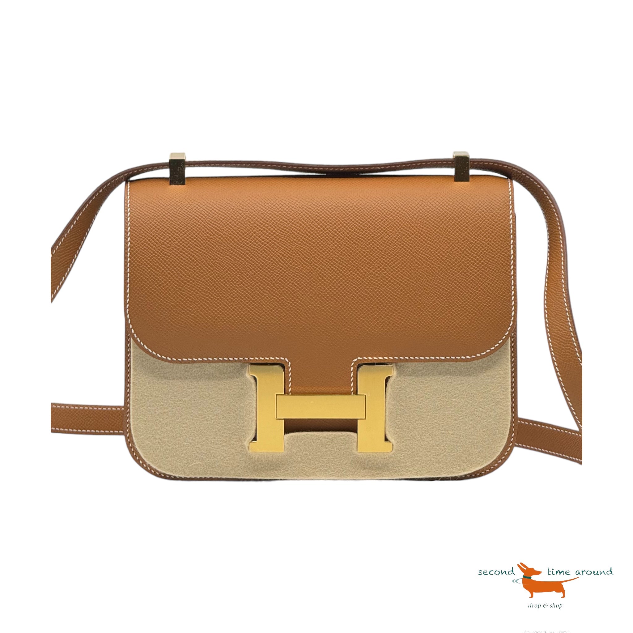 Hermes Constance 24 Veau Epsom 37 Gold Bag