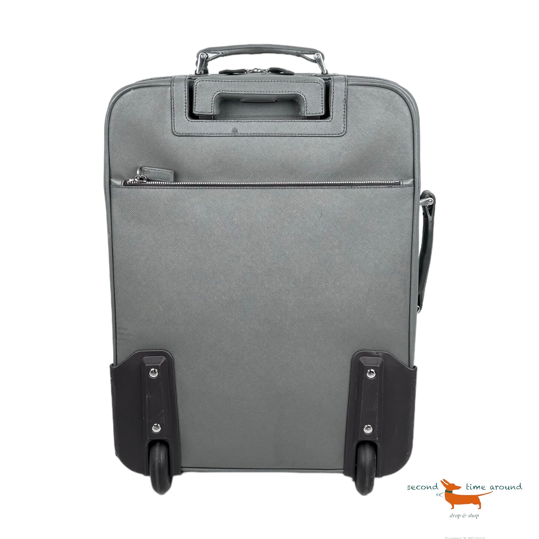 Prada Saffiano Leather Trolley