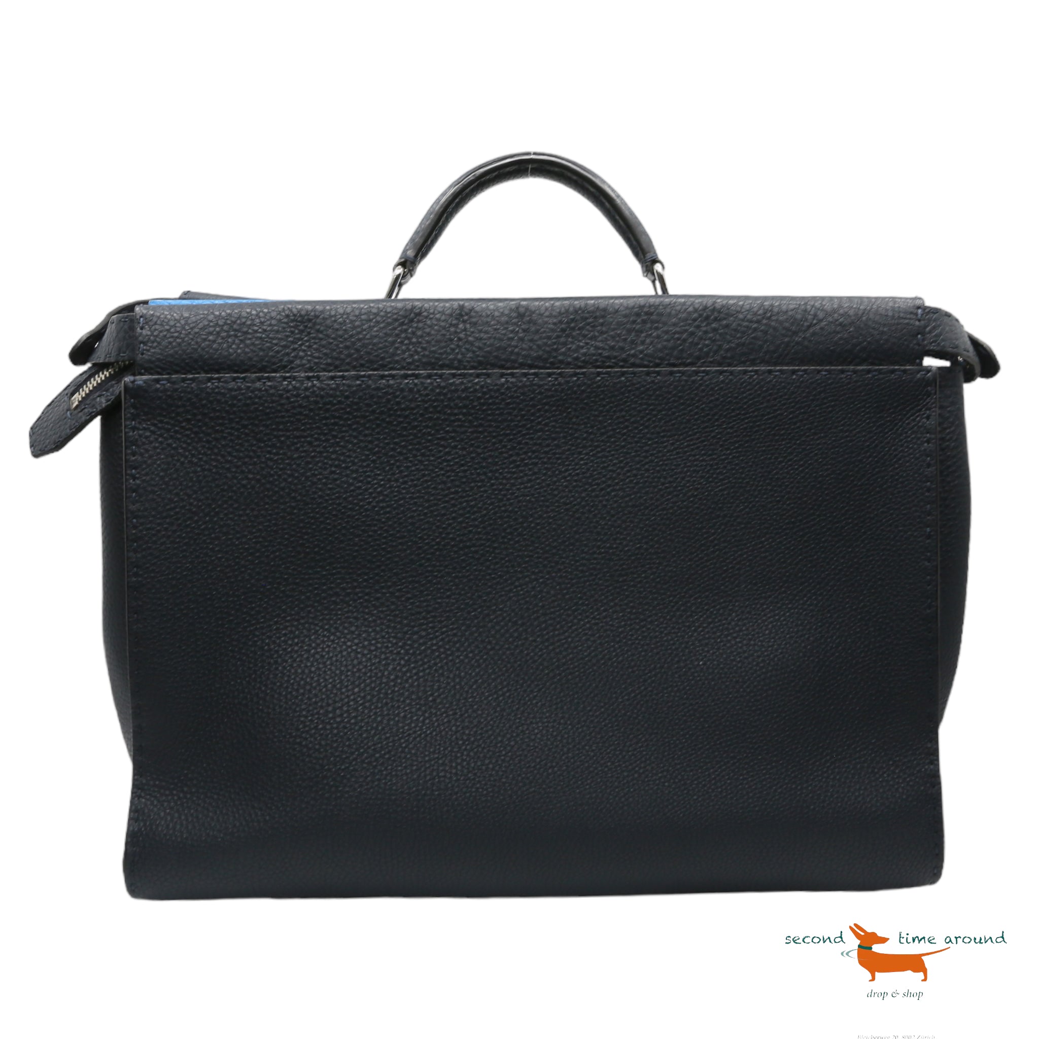 Fendi Nevy Large Peekaboo Selleria Bag