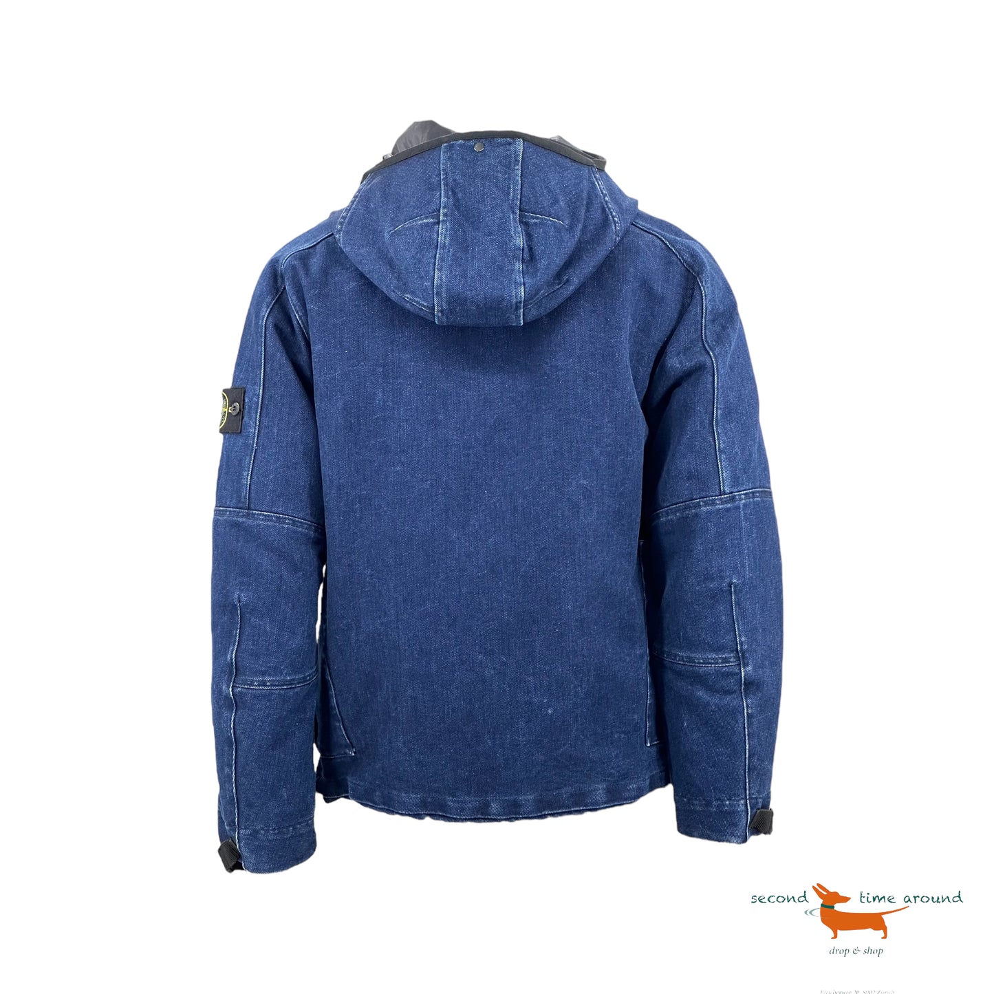 Stone Island Denim Jacket with detachable Lining in PRIMALOFT® Insulation Technology