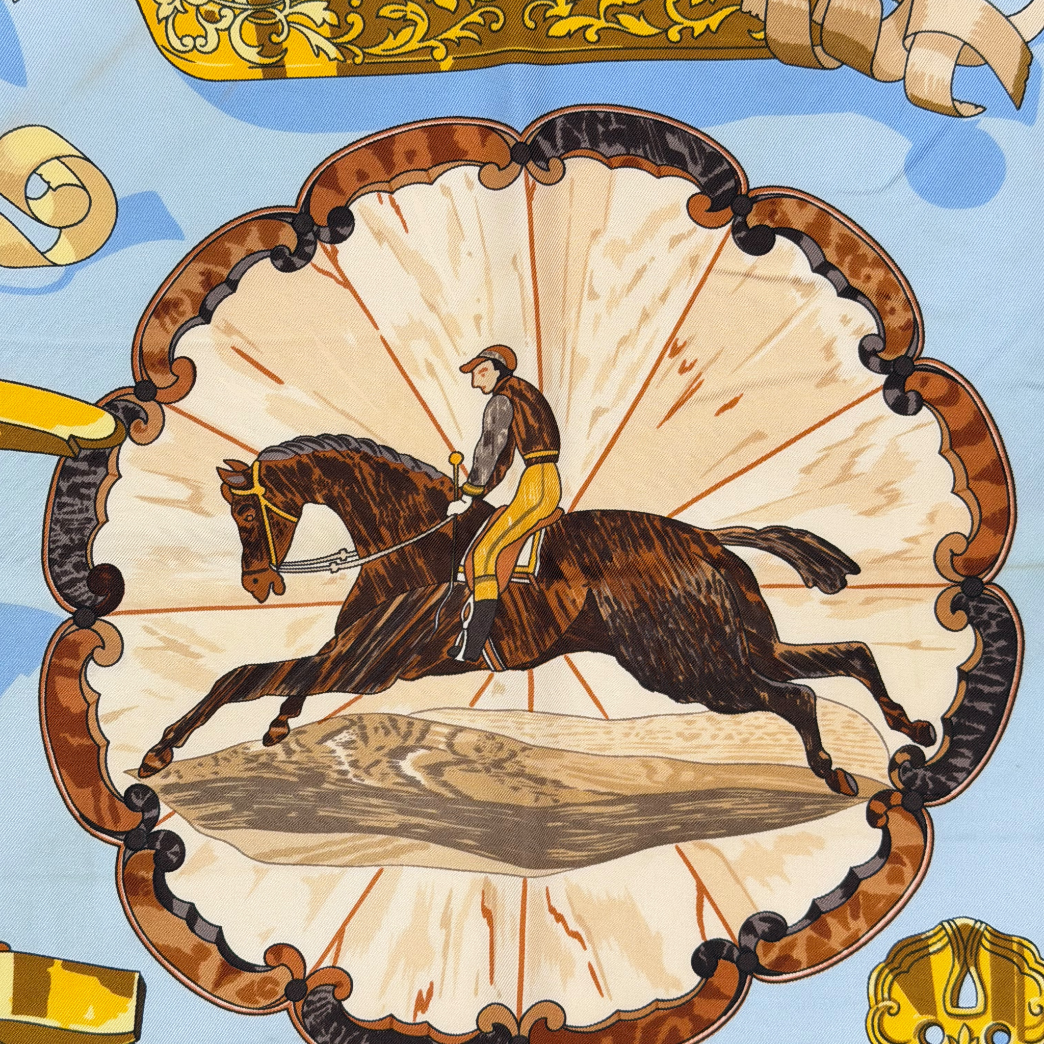 Hermes Scarf Copeaux